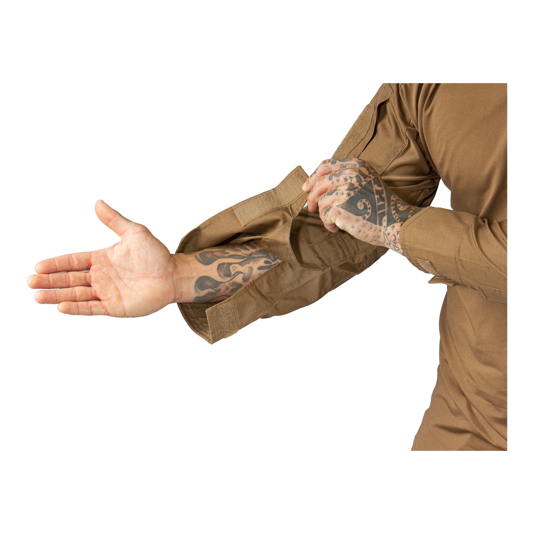 Tactical Combat Shirt, Wolf Brown S