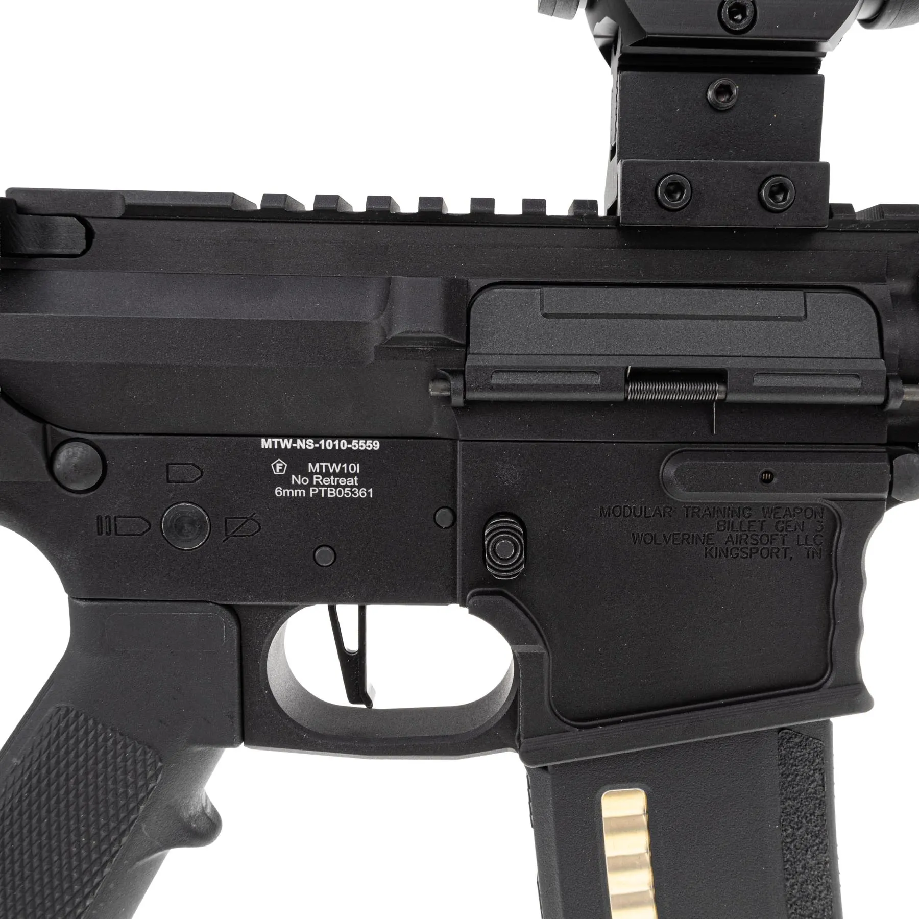 MTW Billet 10" Secret Operation, Black