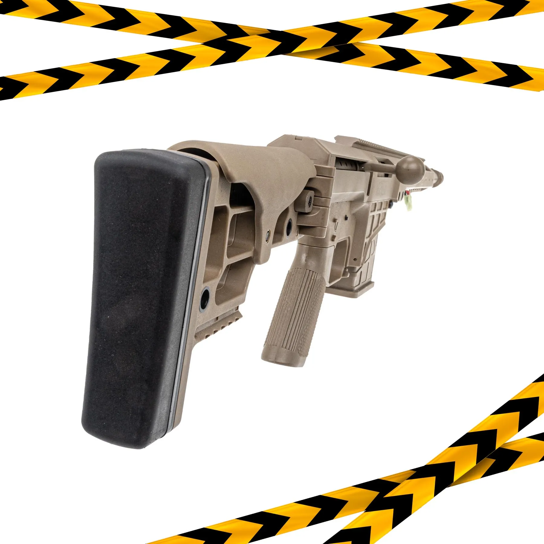 B-Ware Barrett MRAD M98B Scharfschützengewehr w/ Bipod (S)AEG, Tan