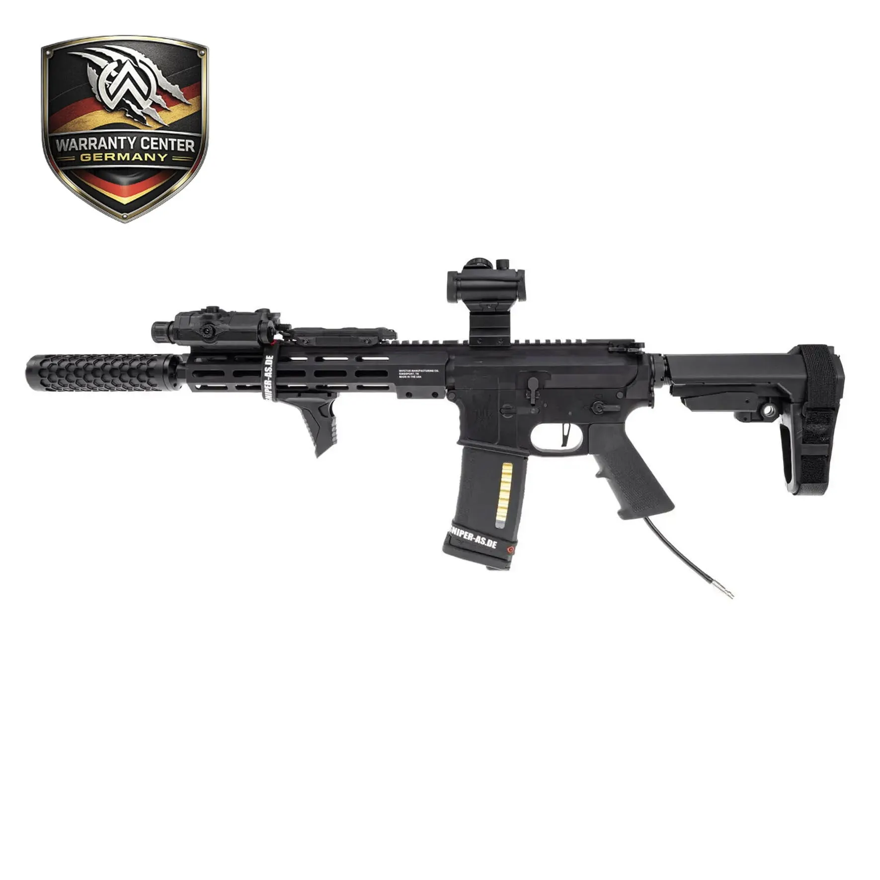 Prep my Airsoft - MTW Billet 10" Secret Operation, Black
