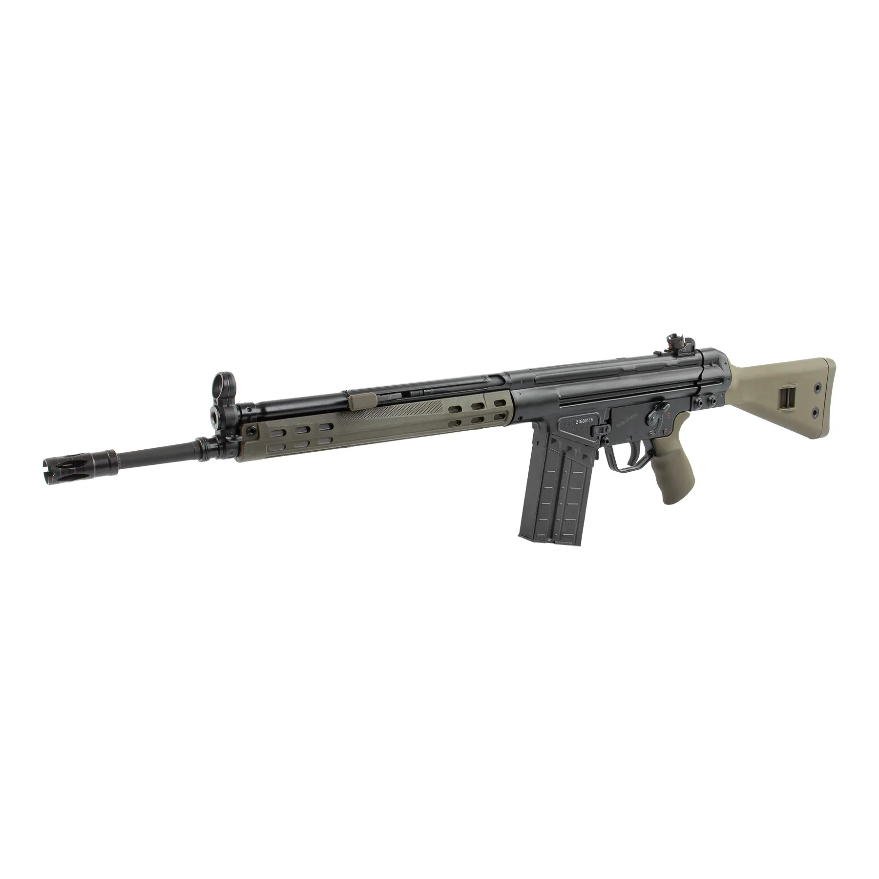 Heckler und Koch G3A3 Oliv GBB Softair Gewehr