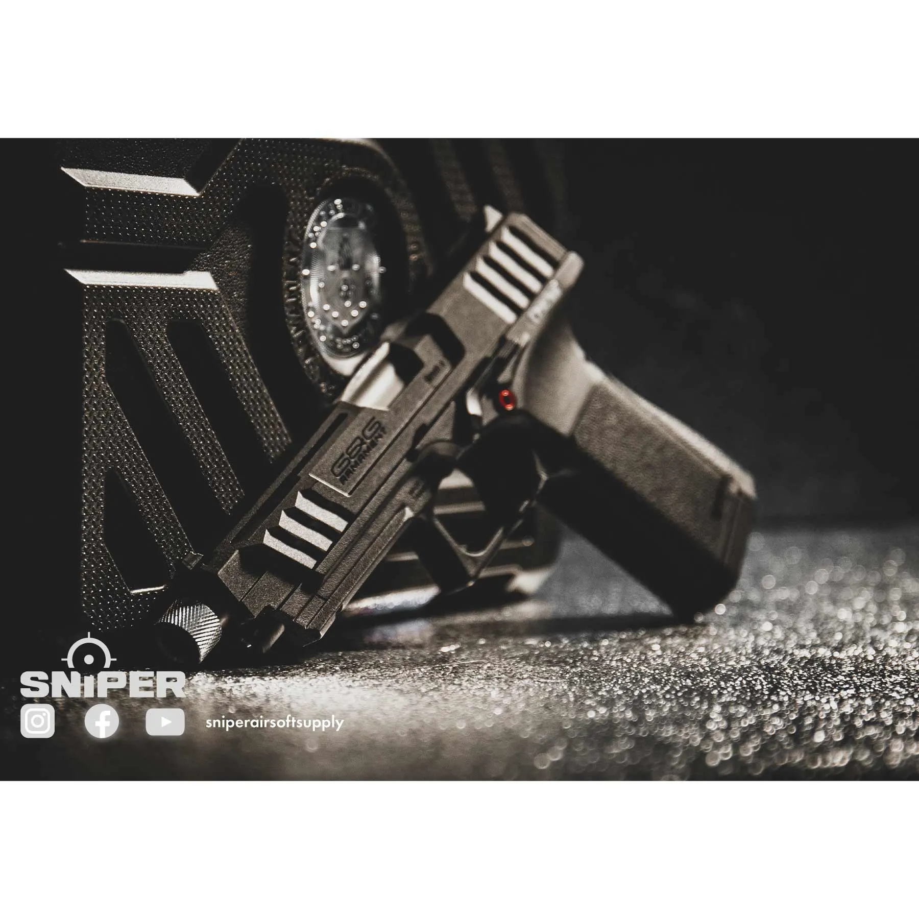 G&G GTP 9 Black GBB Softair Pistole