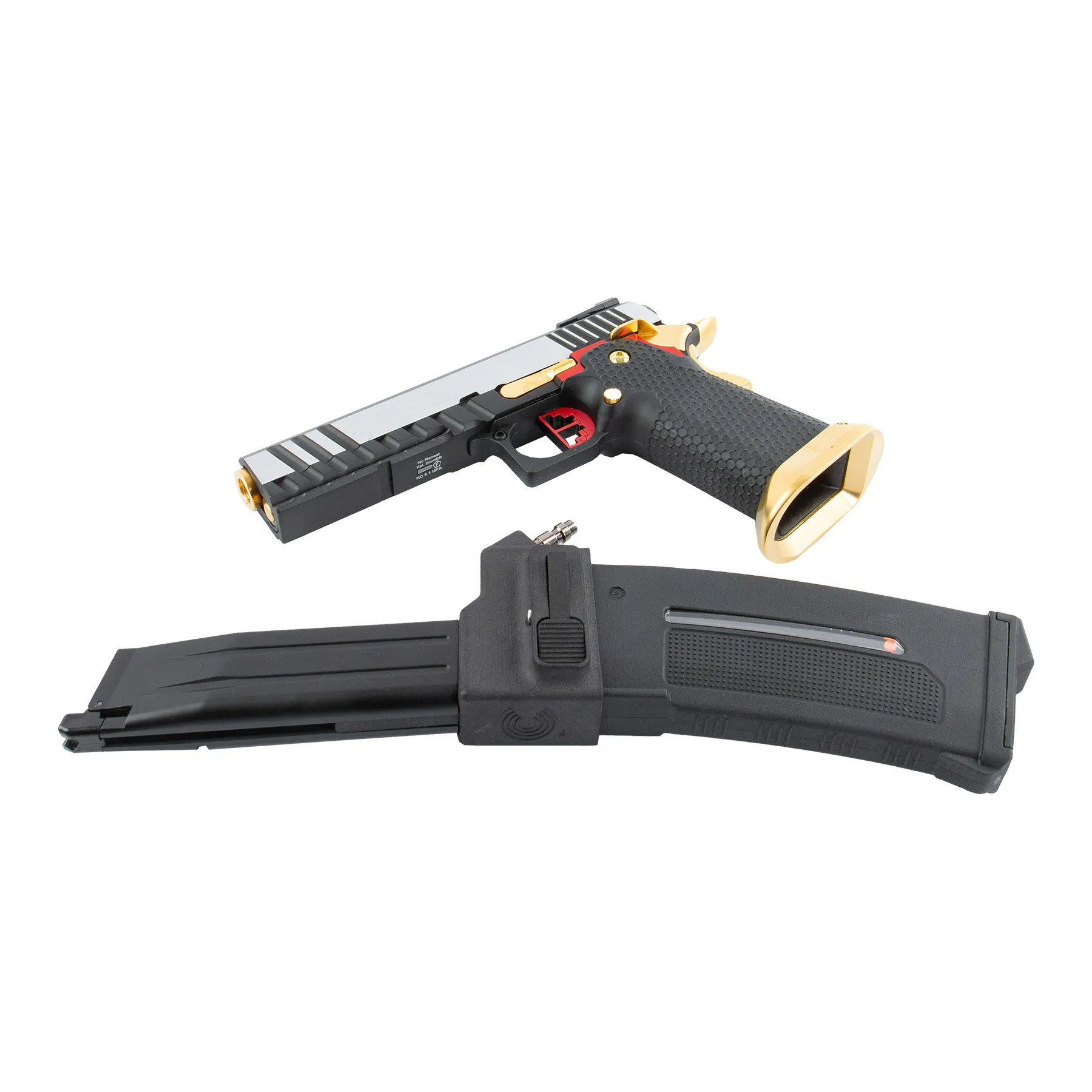 HPA Set HX2001 Hi-Capa 5.1 + Bottle + Creeper US + PTS