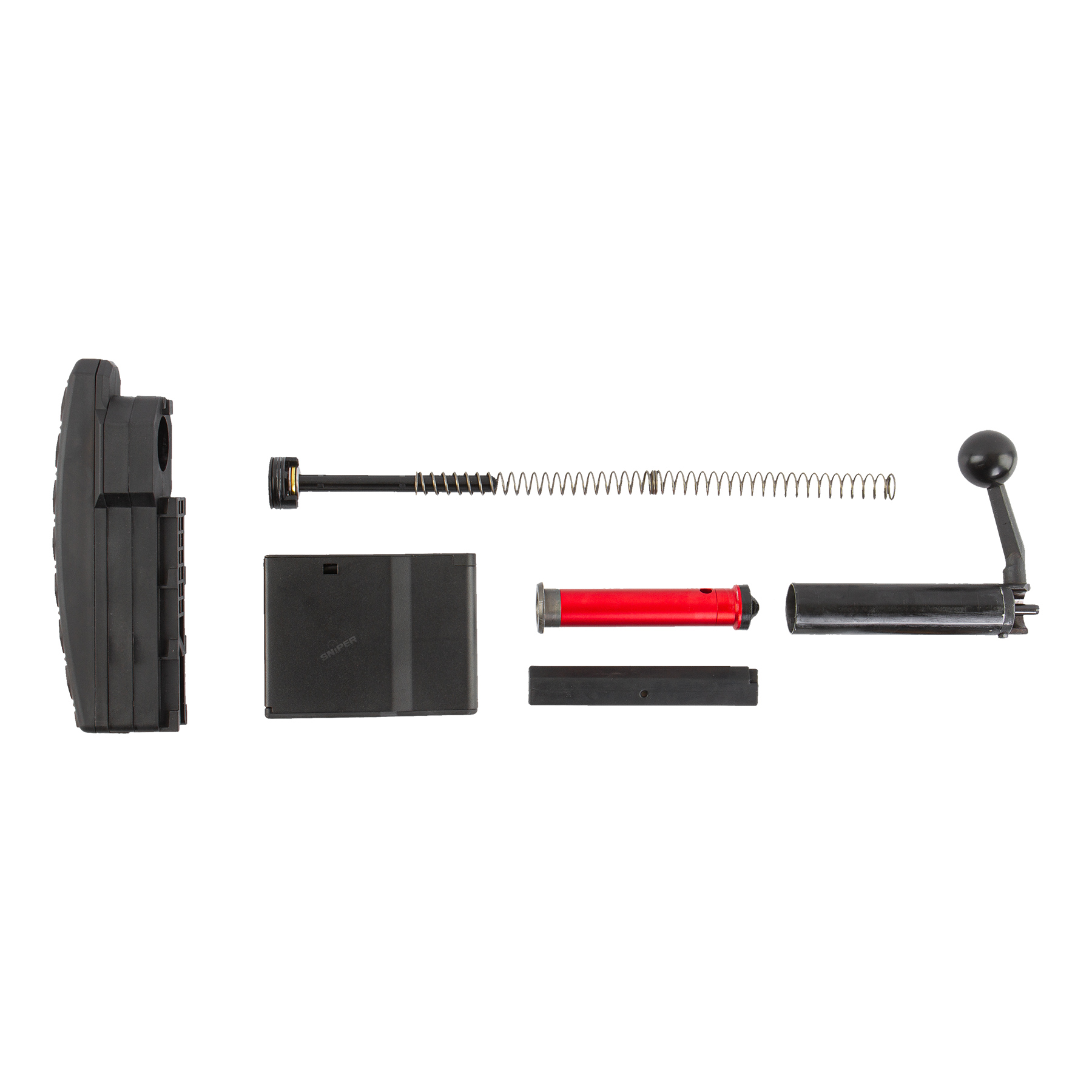 Silverback SRS A2/M2 16" pull-bolt Scharfschützengewehr, Black