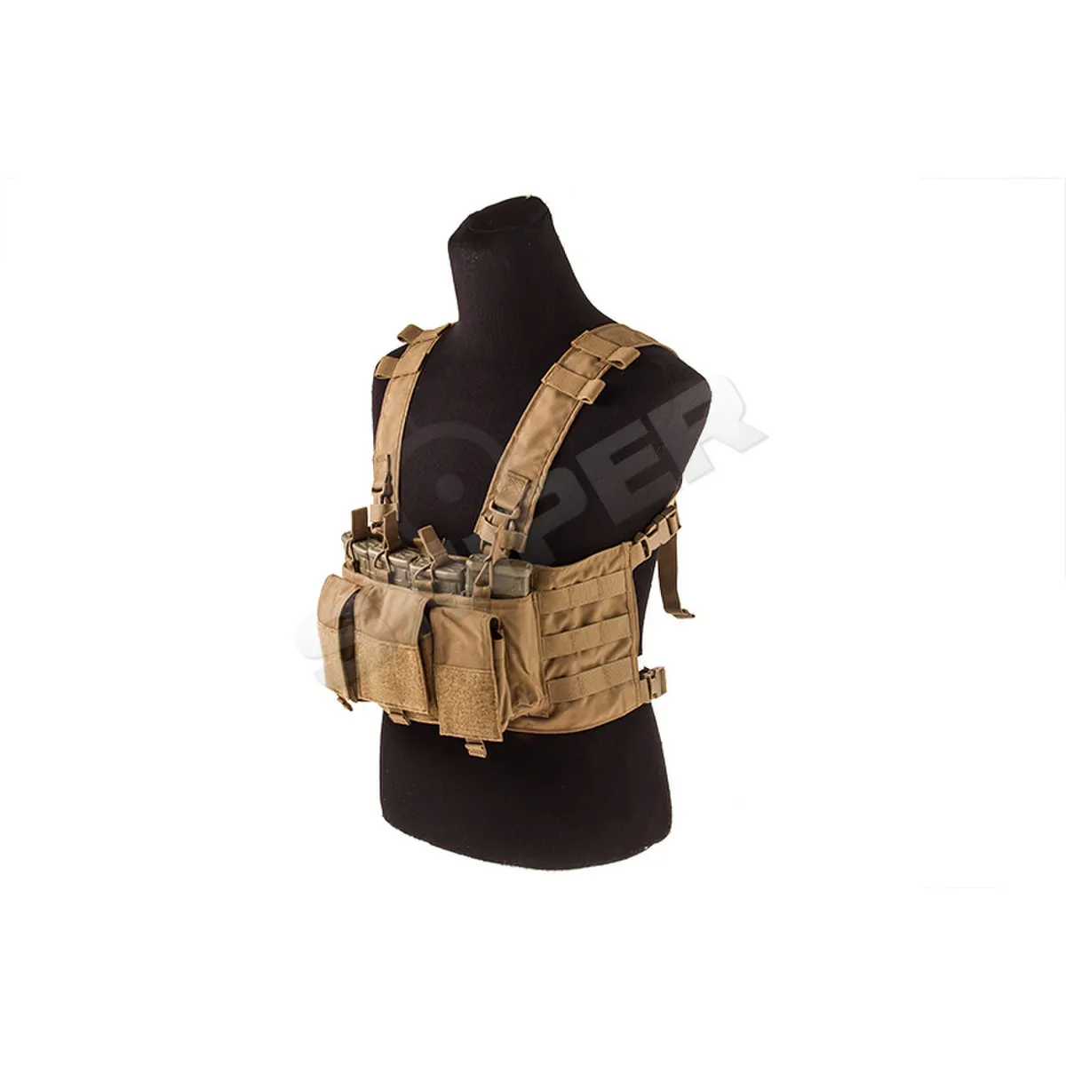 5.56 Hybrid Chest Rig, Coyote Brown
