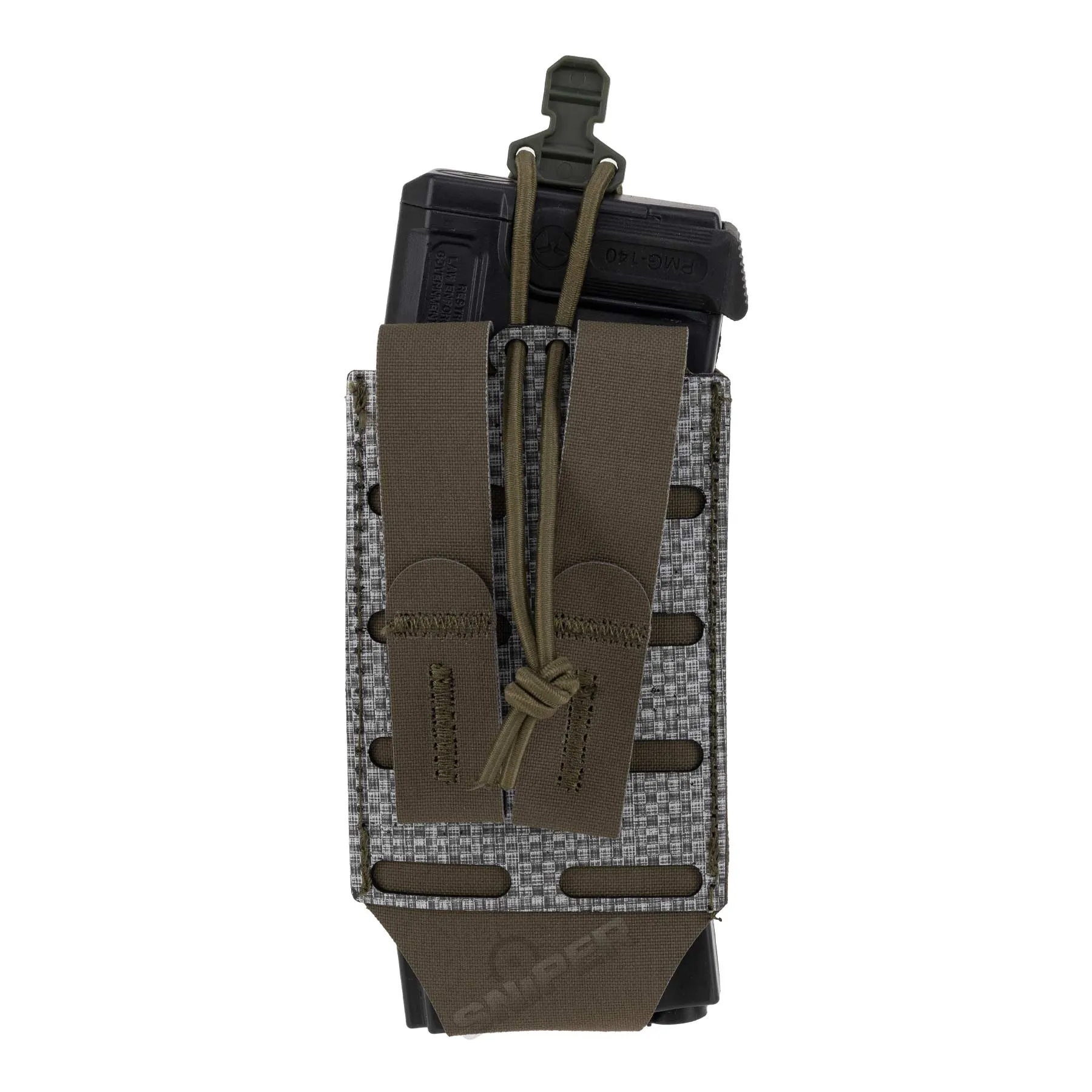 Reapo Elastic Single Mag Pouch, Ranger Green