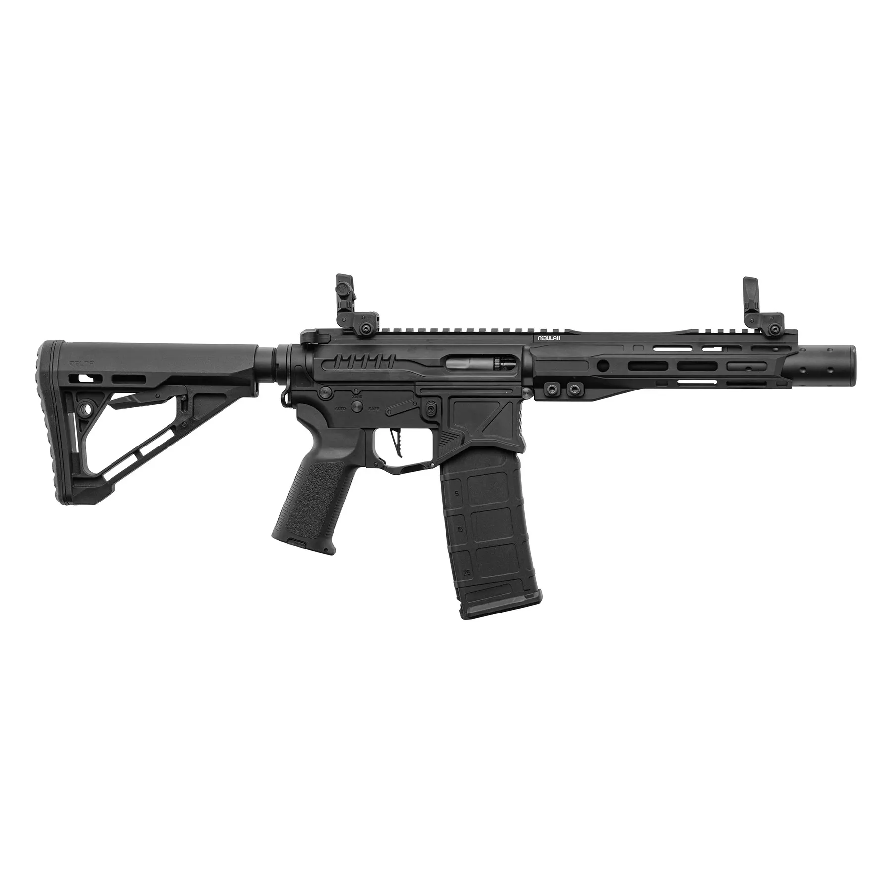 Zion Arms Gen4 w/ Nebula II 8" M-Lok (S)AEG, Black