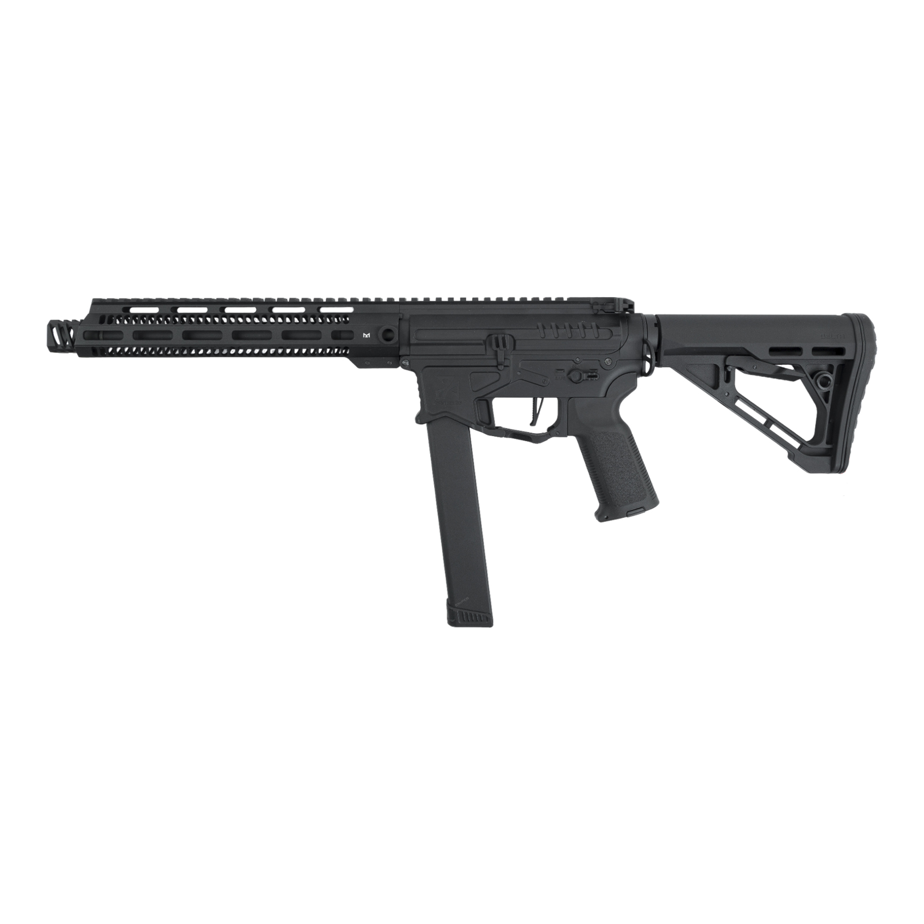 Zion Arms PW9 M-Lok 10" (S)AEG, Black