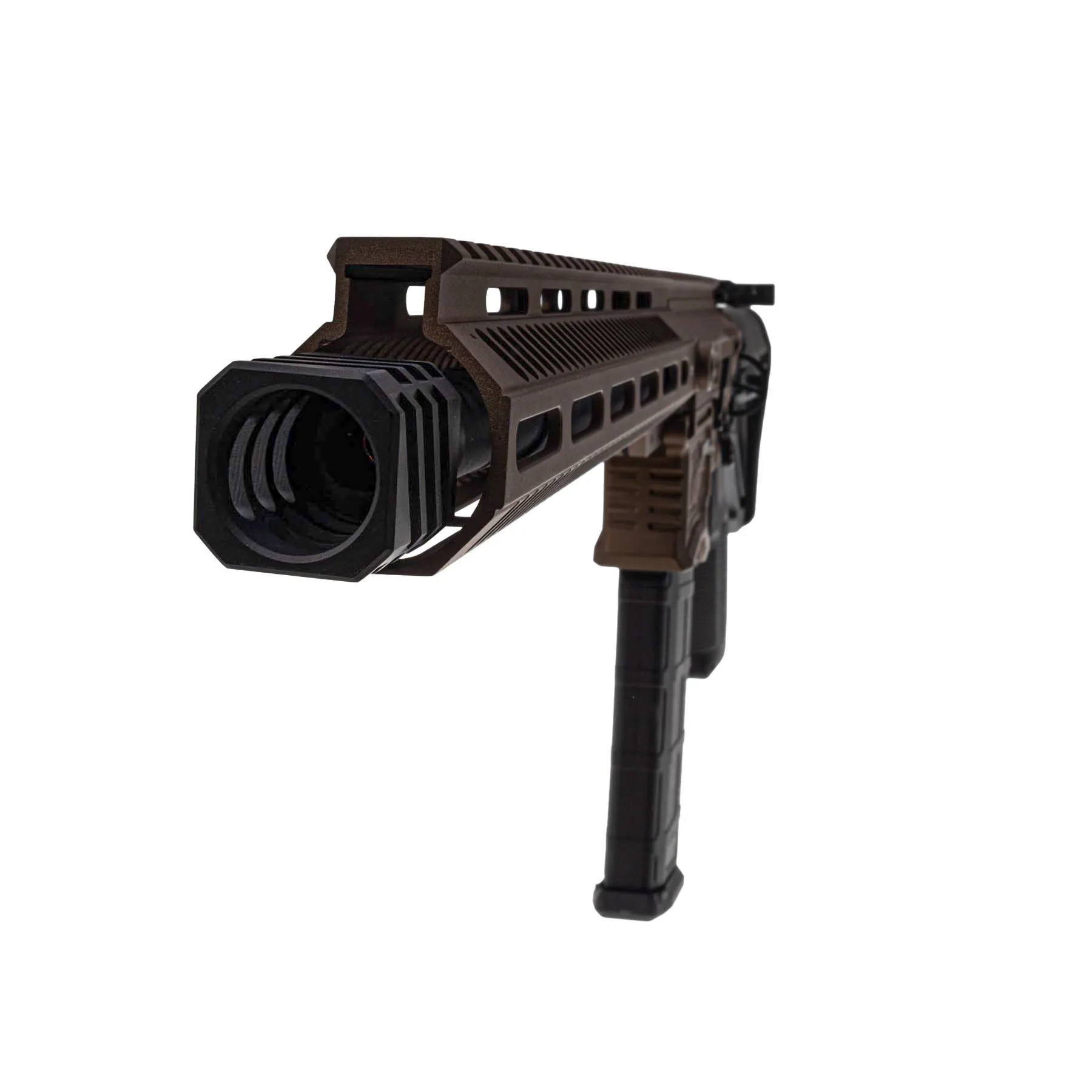 B-Ware Zion Arms M4 M-Lok 10" (S)AEG, Chocolate