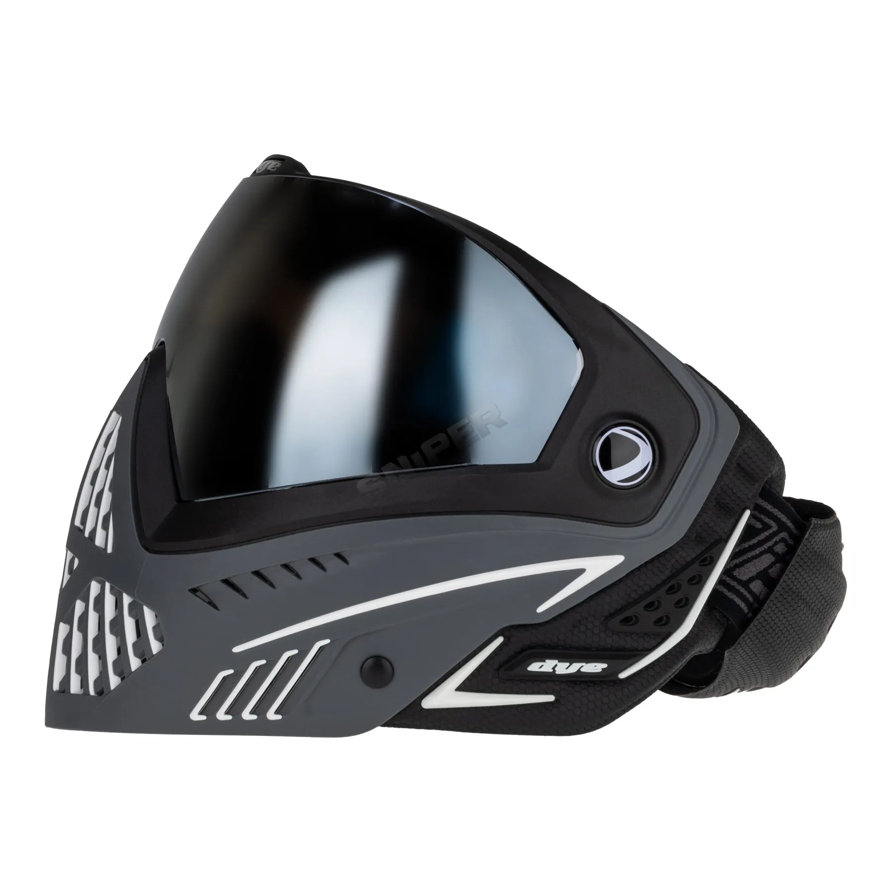 DYE I5 Shades Goggles, Grey/White/Black Mask