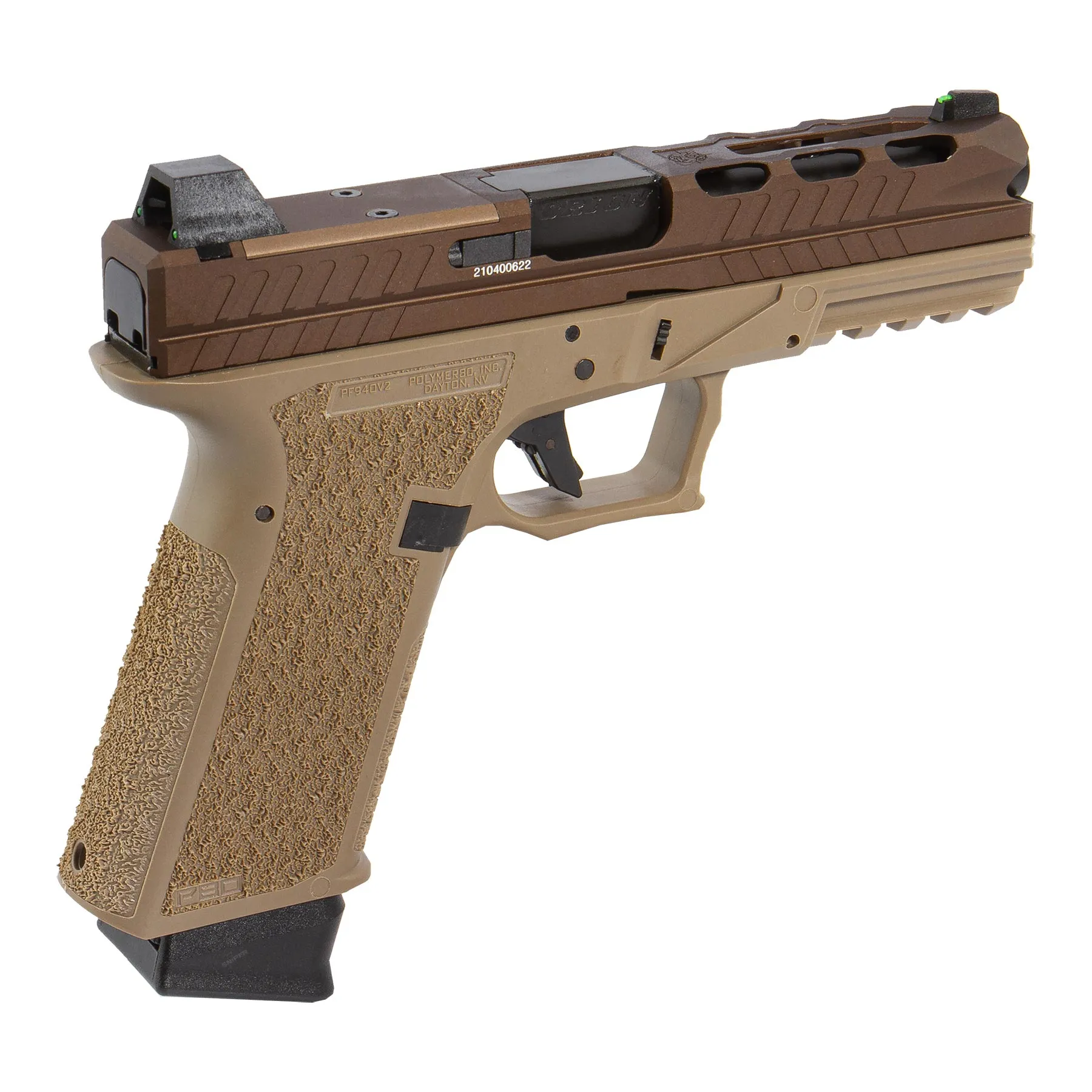 Poseidon Orion No.2 Combat GBB Softairpistole, tan