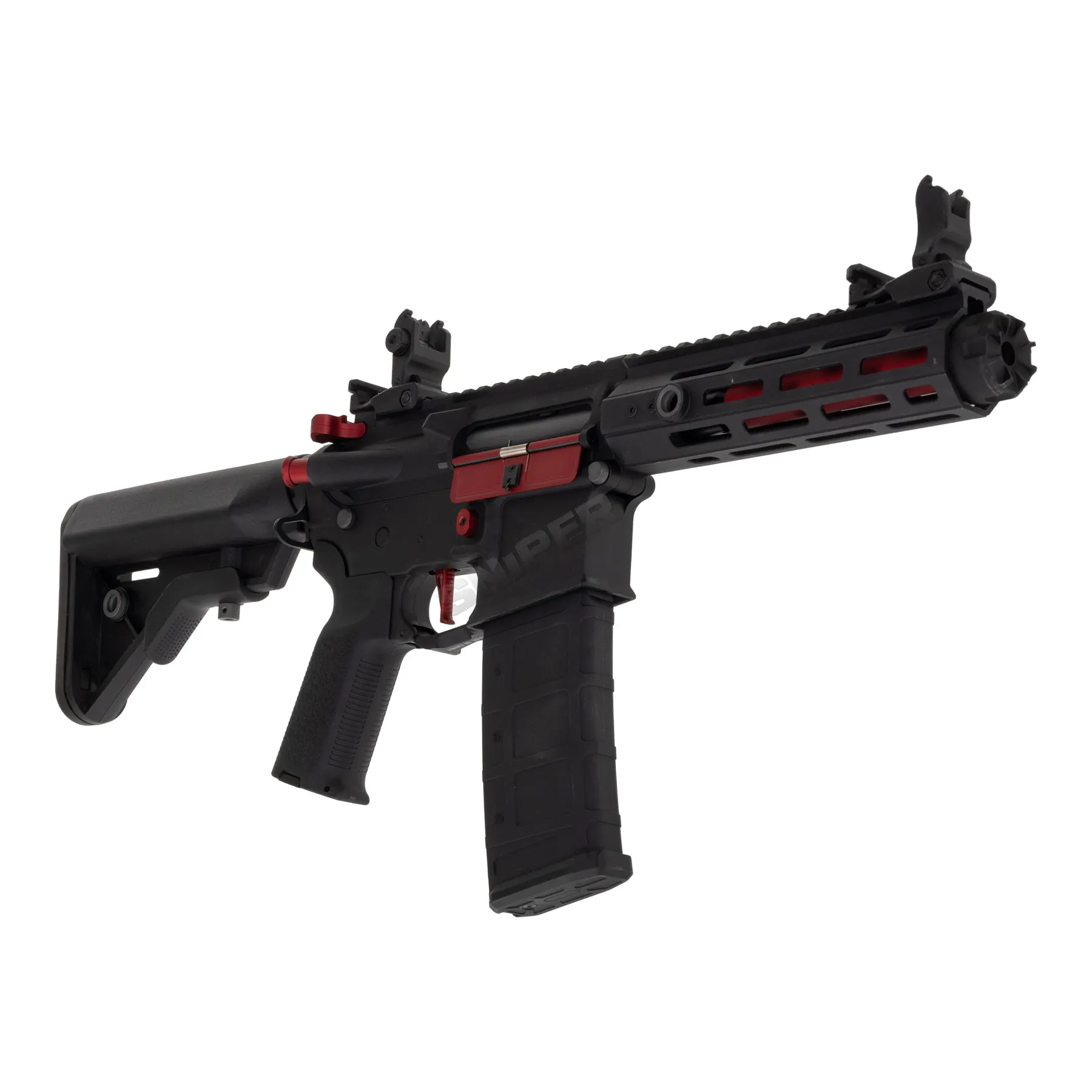 Einsteiger Set #4 - Lancer LT-34 Hellion w/ Nebula ETU (S)AEG, Black/Red