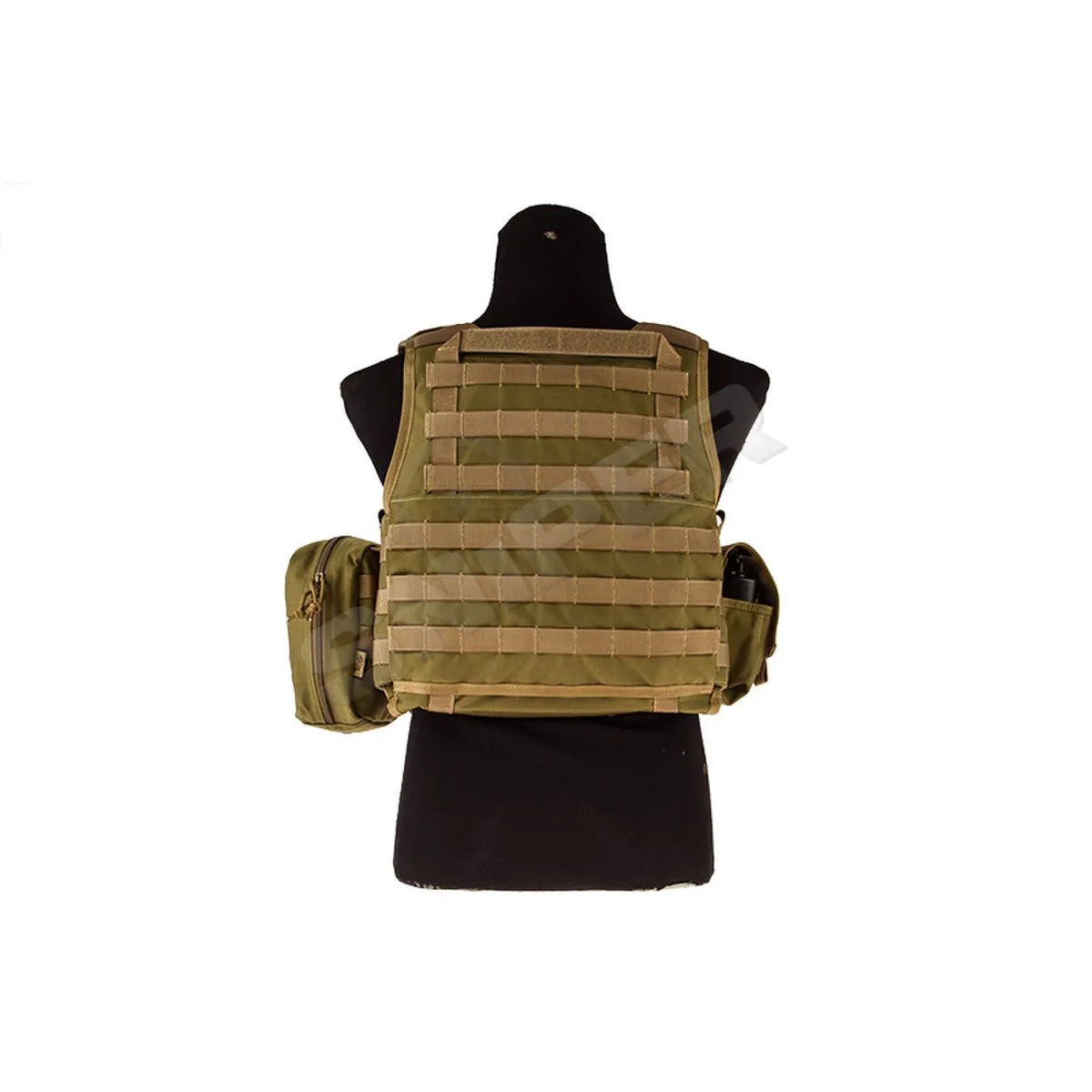 MOLLE Plate Carrier with Pouch Set, Khaki