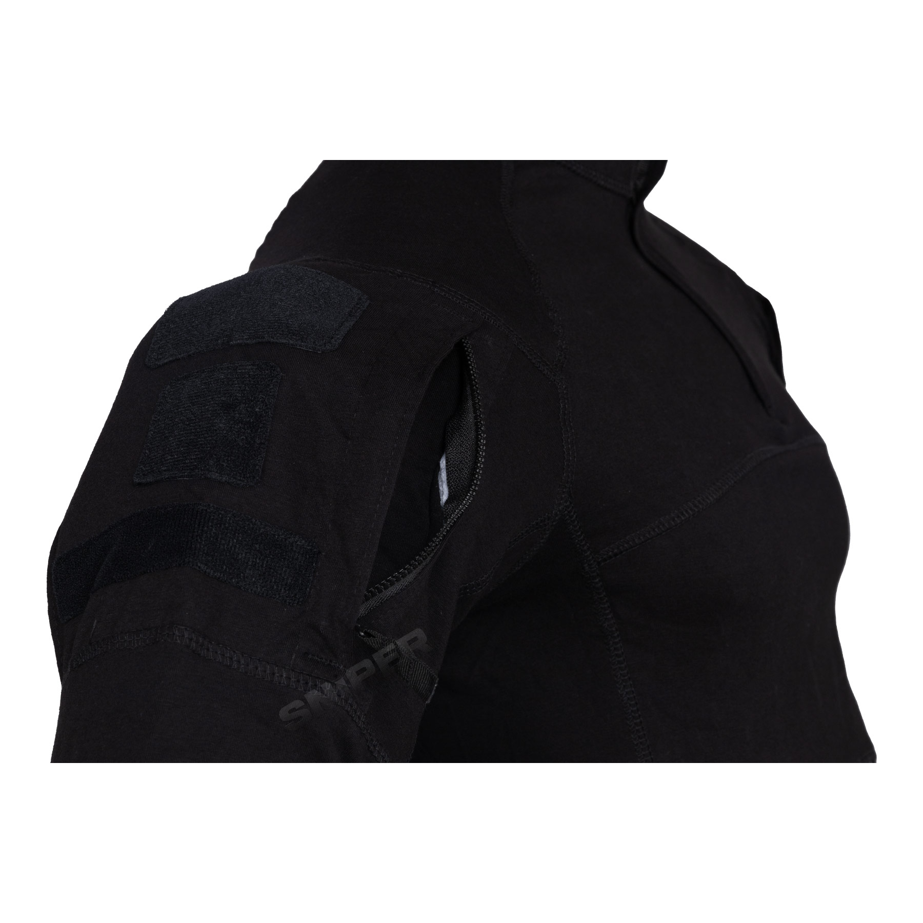 Reapo Long-Sleeve Combat Shirt, Black