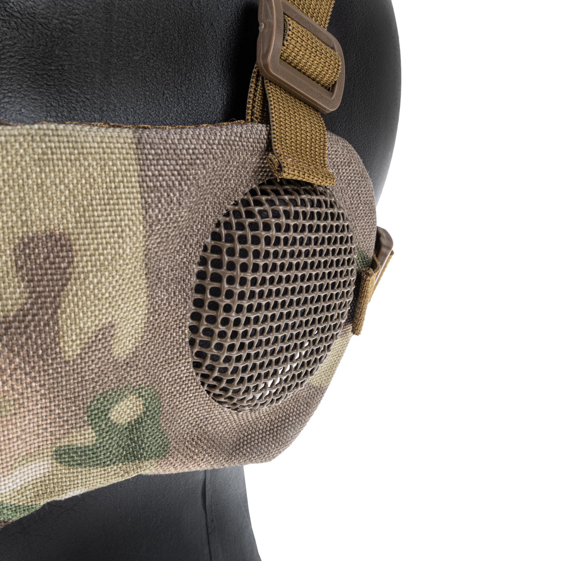 Reapo Mesh Face Mask w/ Ear Protection, Camo