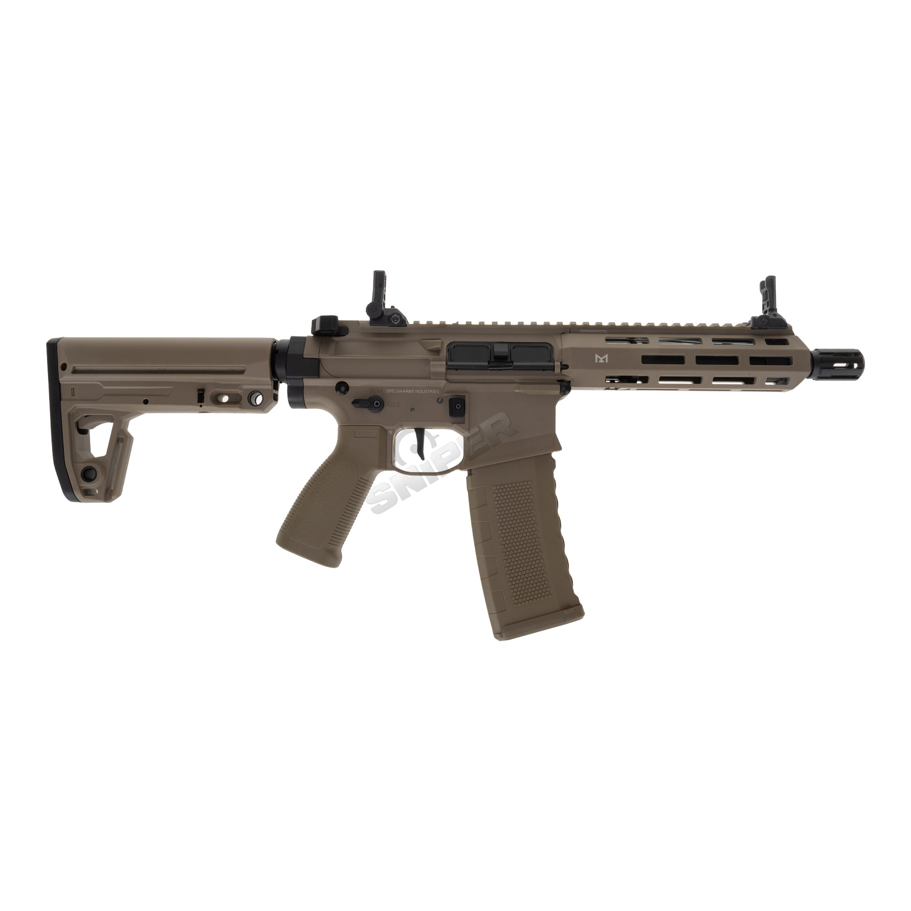 Specna Arms SA-F20 Flex Tuned-Up w/ ETU < 0,5 Joule Softair Gewehr, Tan