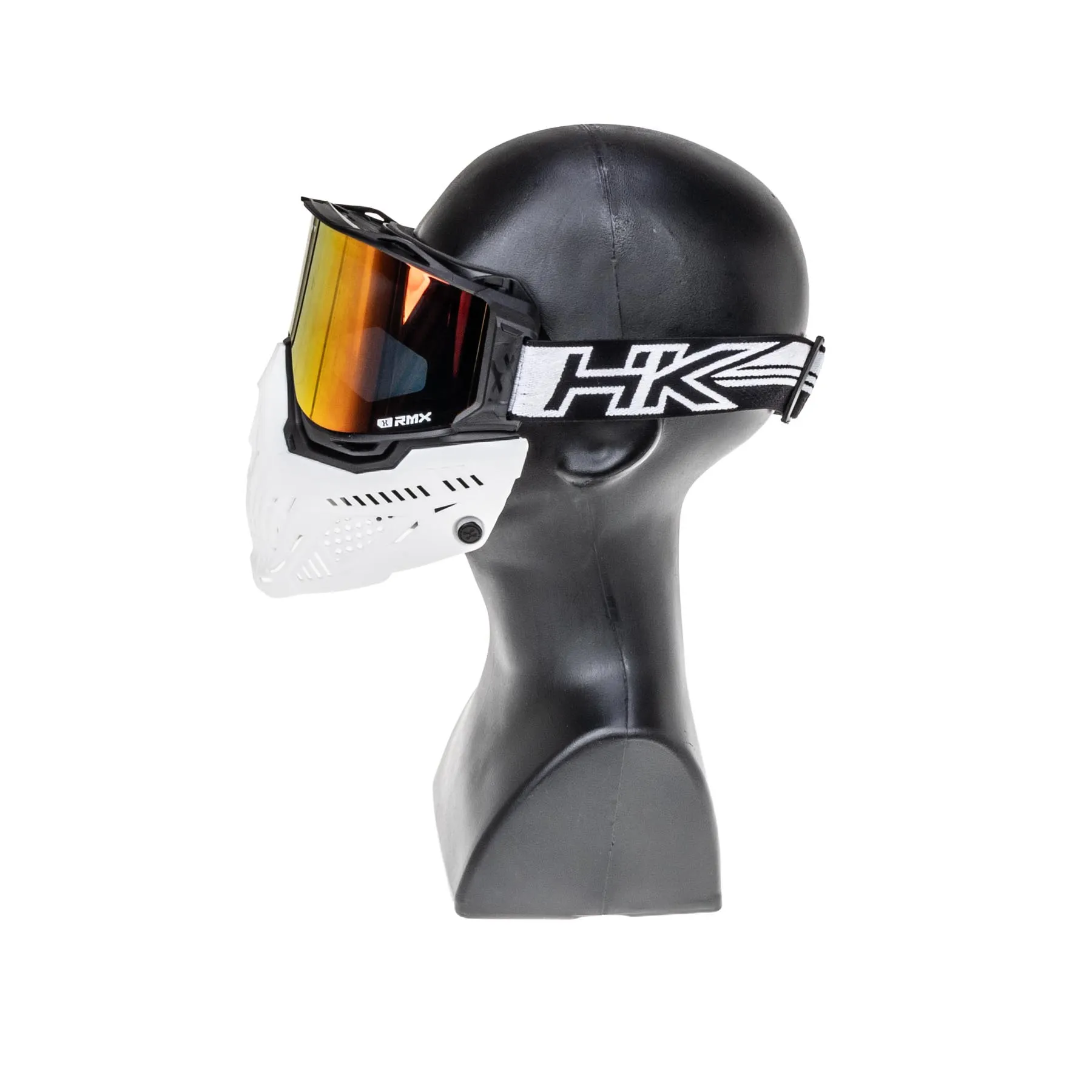 RMX GHOST Edition Goggle System, white fire #1