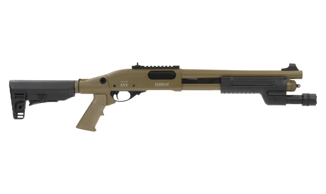 Velites Ferrum Pumpgun S-VI, Tan