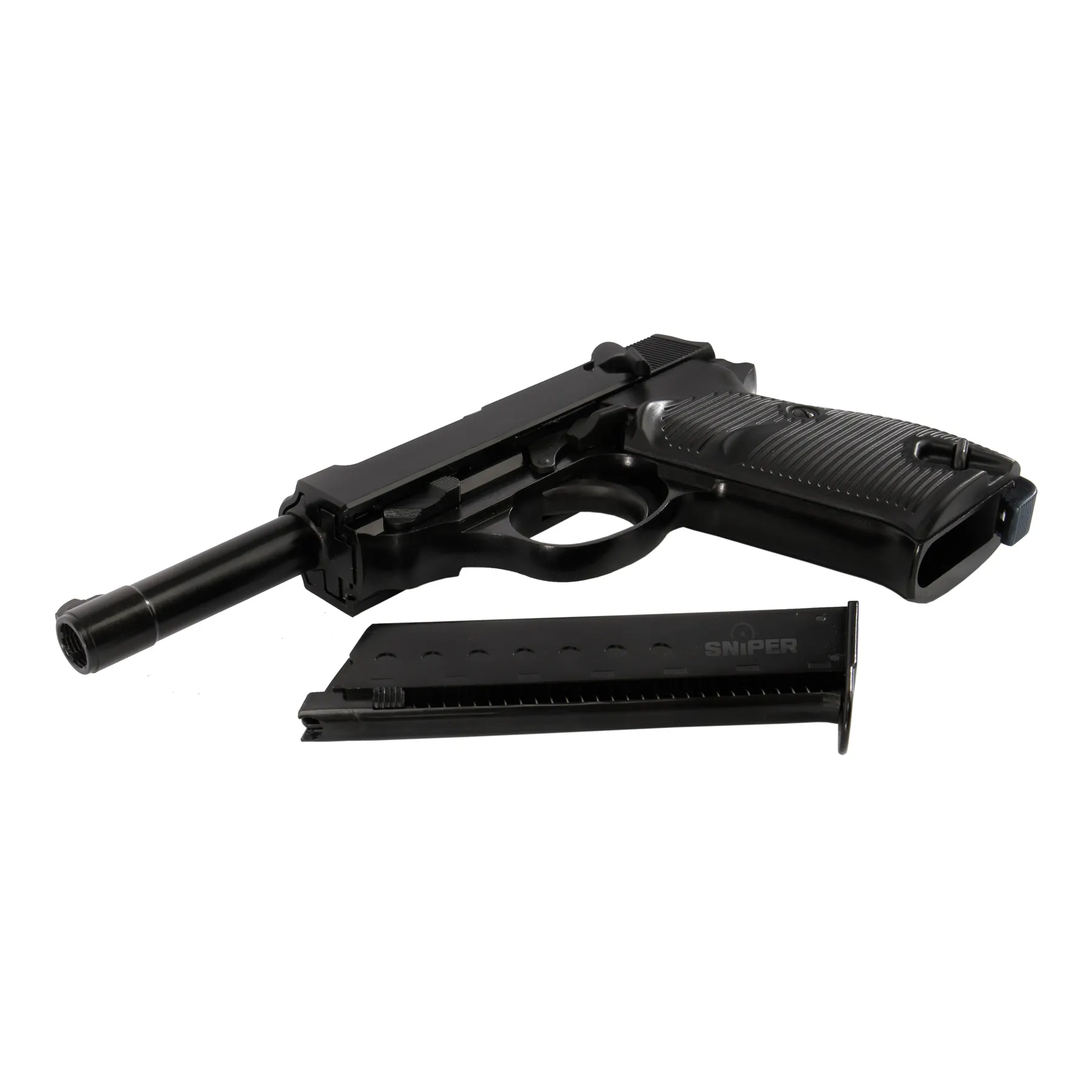 WE Militärpistole Full Metal GBB Softair Pistole