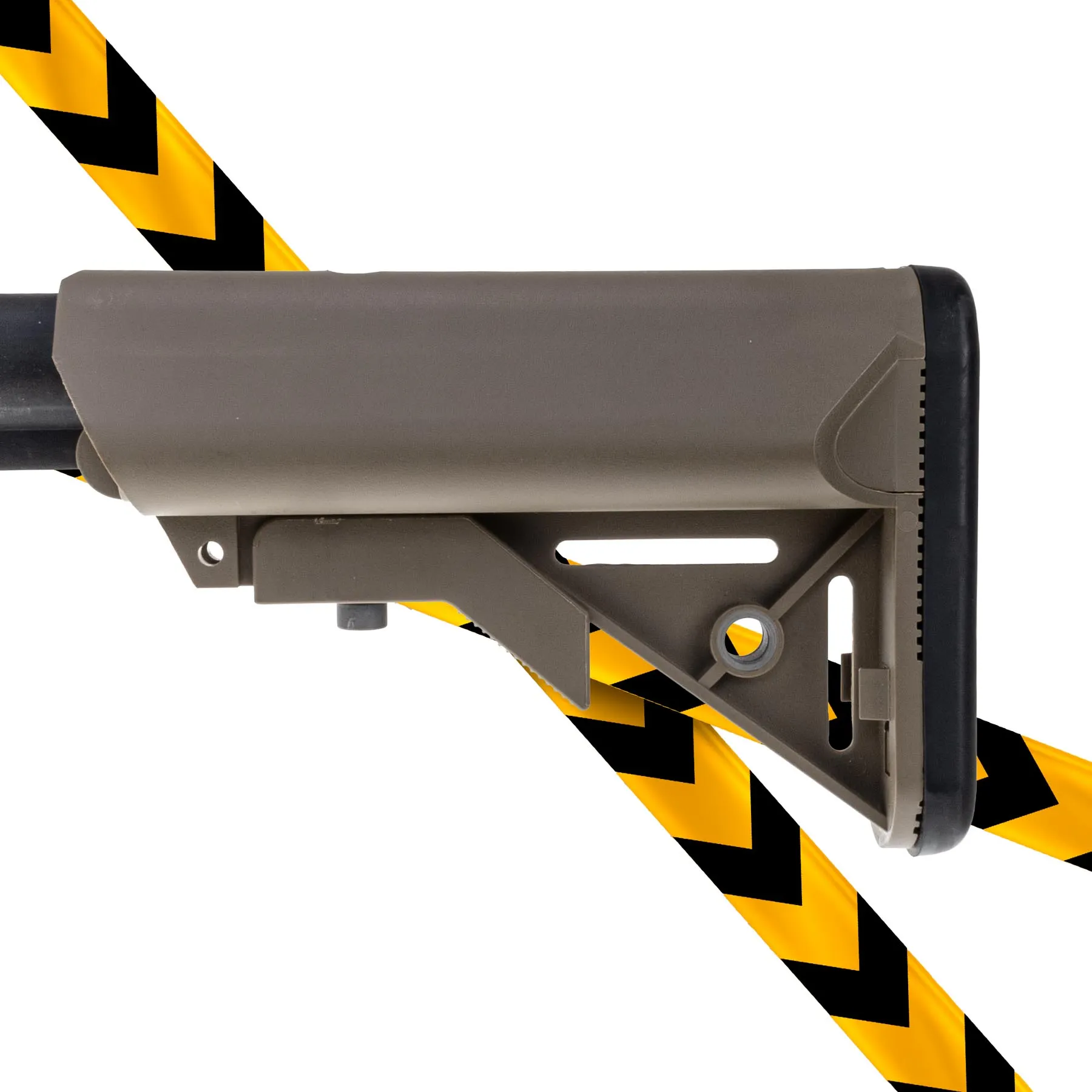 B-Ware M4 EVO Keymod ETU+Mosfet (S)AEG, Tan