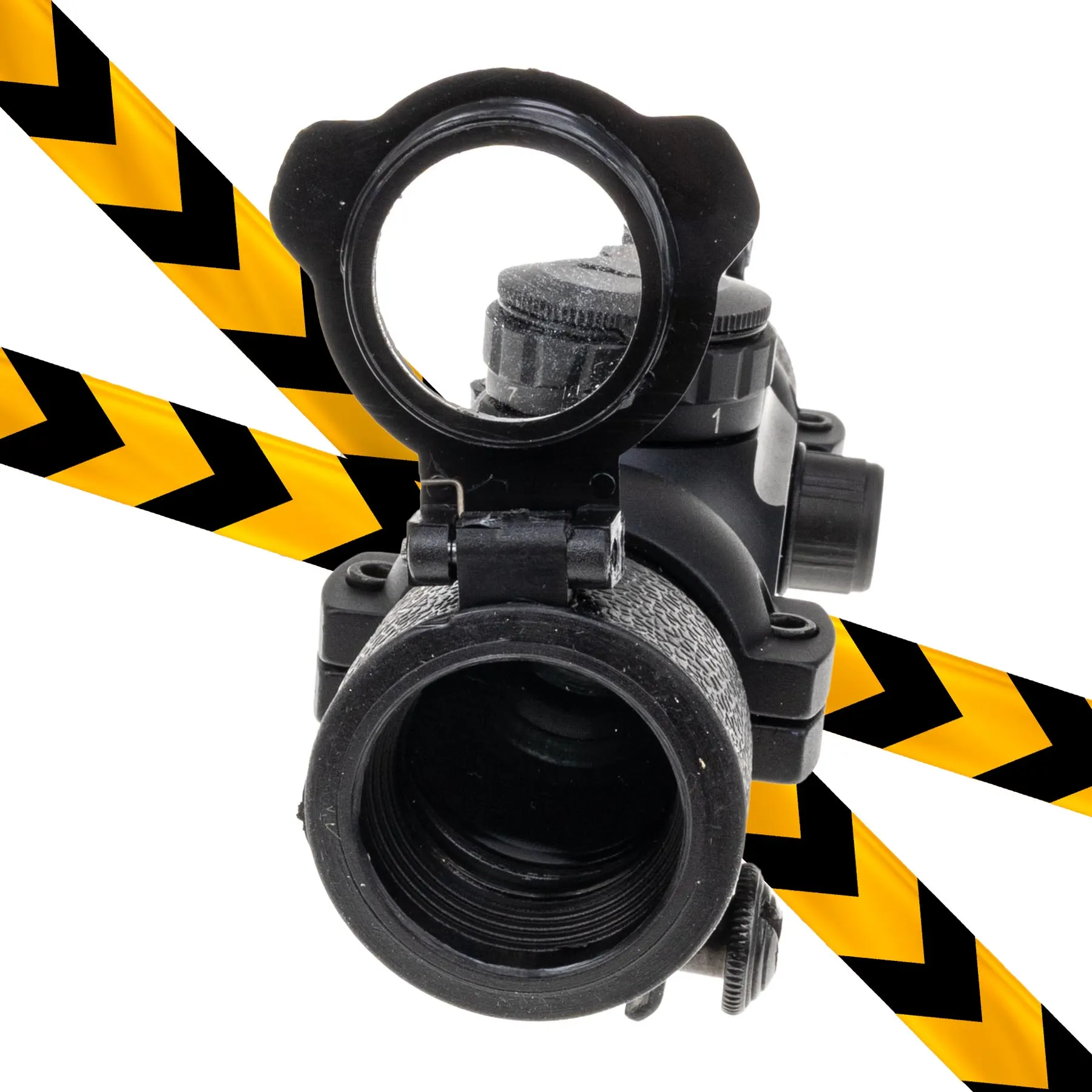 B-Ware 30mm Tube Reflex Optik, Black