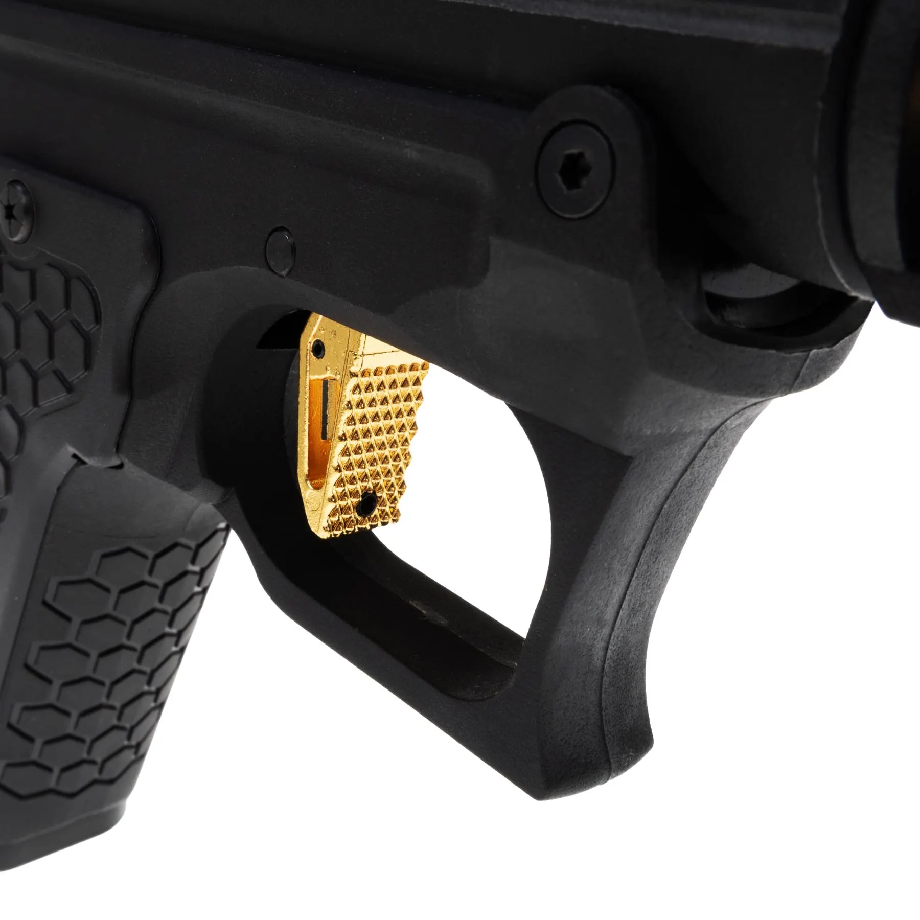 Lancer Tandemkross Cthulhu GBB Softair Pistole, Black/Gold