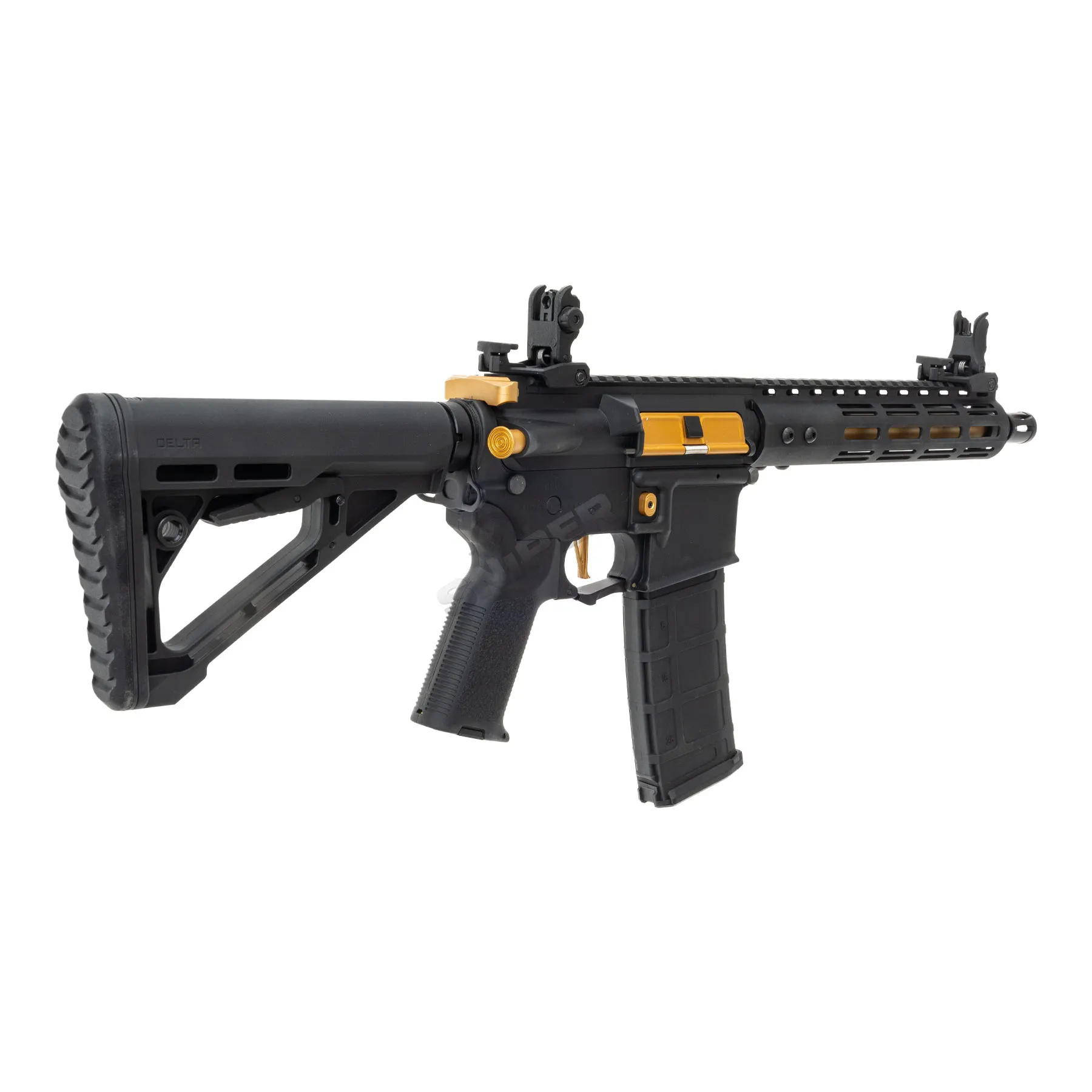 Lancer Archon Gen3 ETU M-Lok 9" M4 (S)AEG, Black/Gold Lancer Archon Gen3 ETU M-Lok 9" M4 (S)AEG, Black/Gold