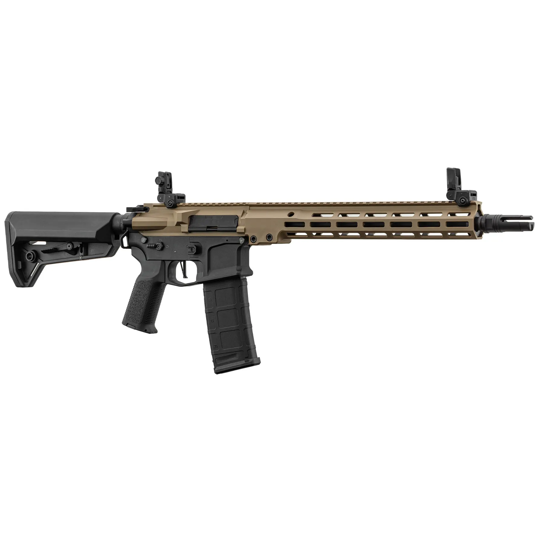 Einsteiger Set #1 - Lancer LT-44 Stalker 12" NSR w/ Nebula ETU (S)AEG, Bi-Tone