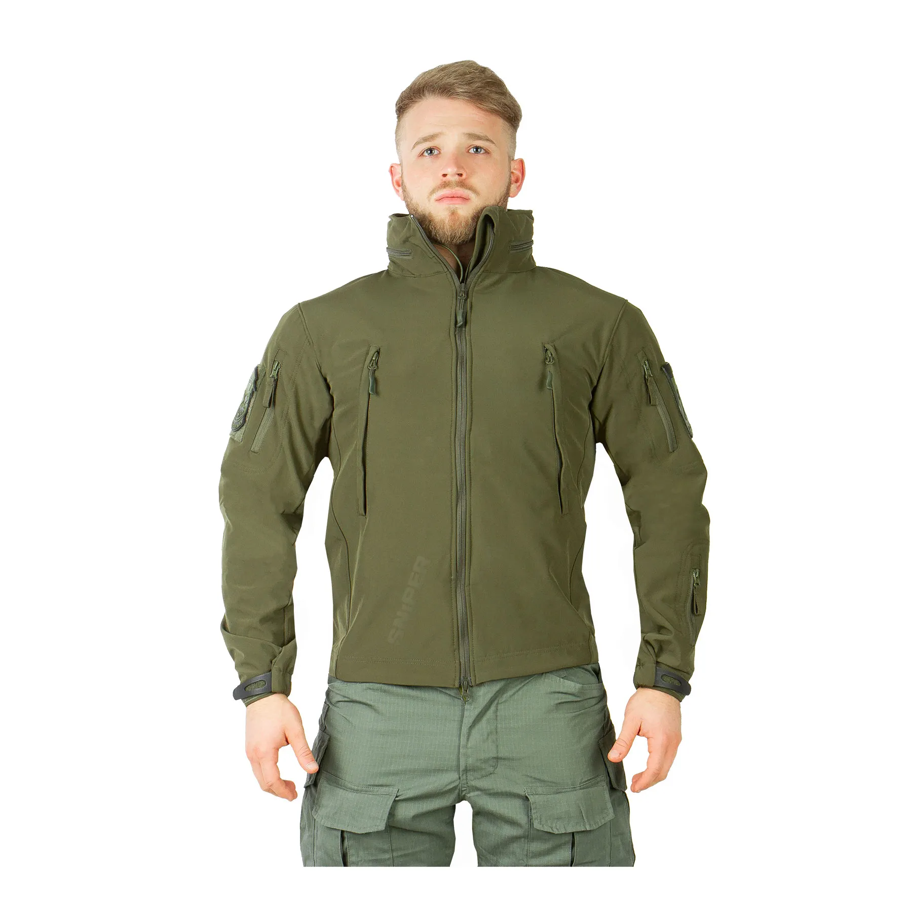 Soft Shell Jacket Tactical, OD