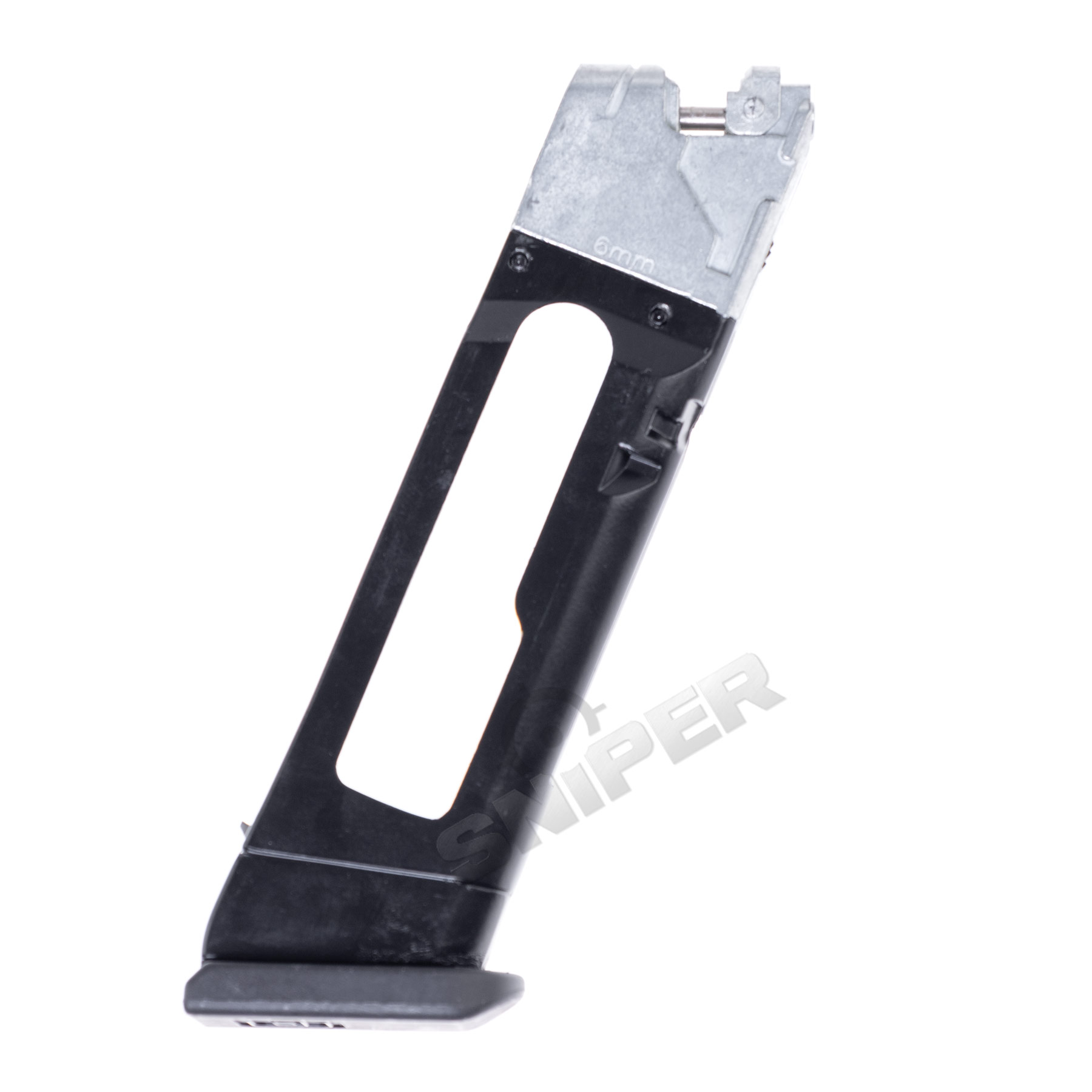 Glock 17 Gen 5 GBB Softair Pistole, Black/Green