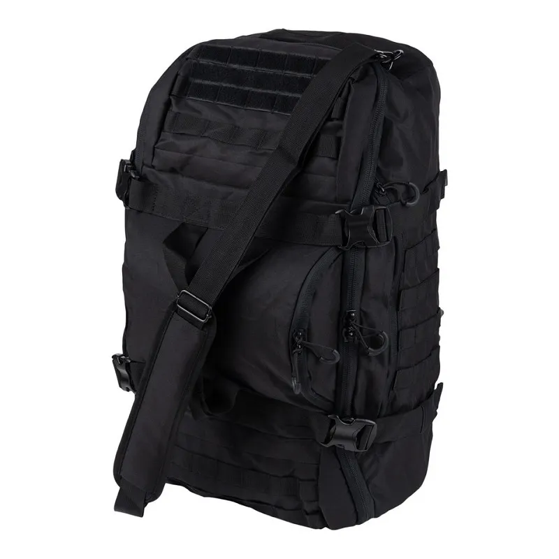 101 INC 3in1 Tactical Weekender Bag 80L, Black