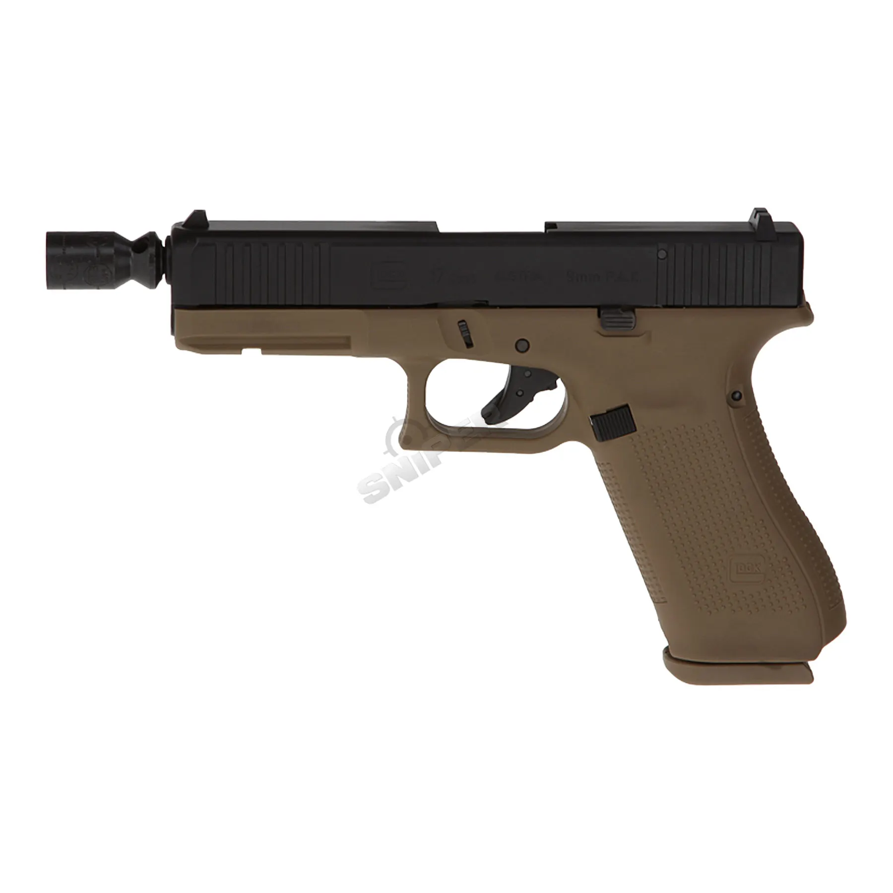 Silvester Deal #1 - Glock 17 Gen 5 9mm P.A.K Schreckschusswaffe, French Army Silvester Deal #1 - Glock 17 Gen 5 9mm P.A.K Schreckschusswaffe, French Army
