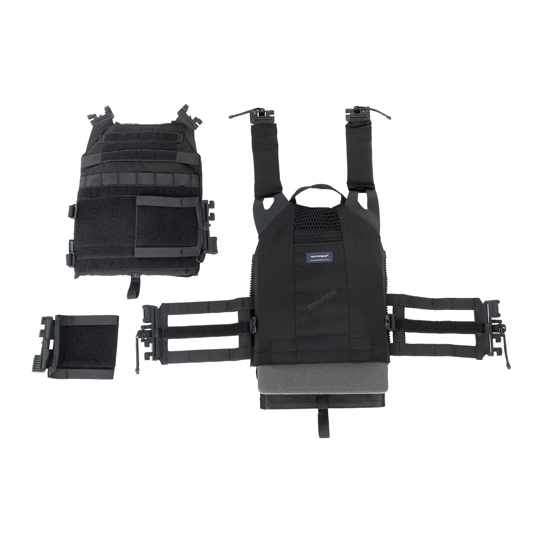 JPC 2.0 Plattenträger, Black