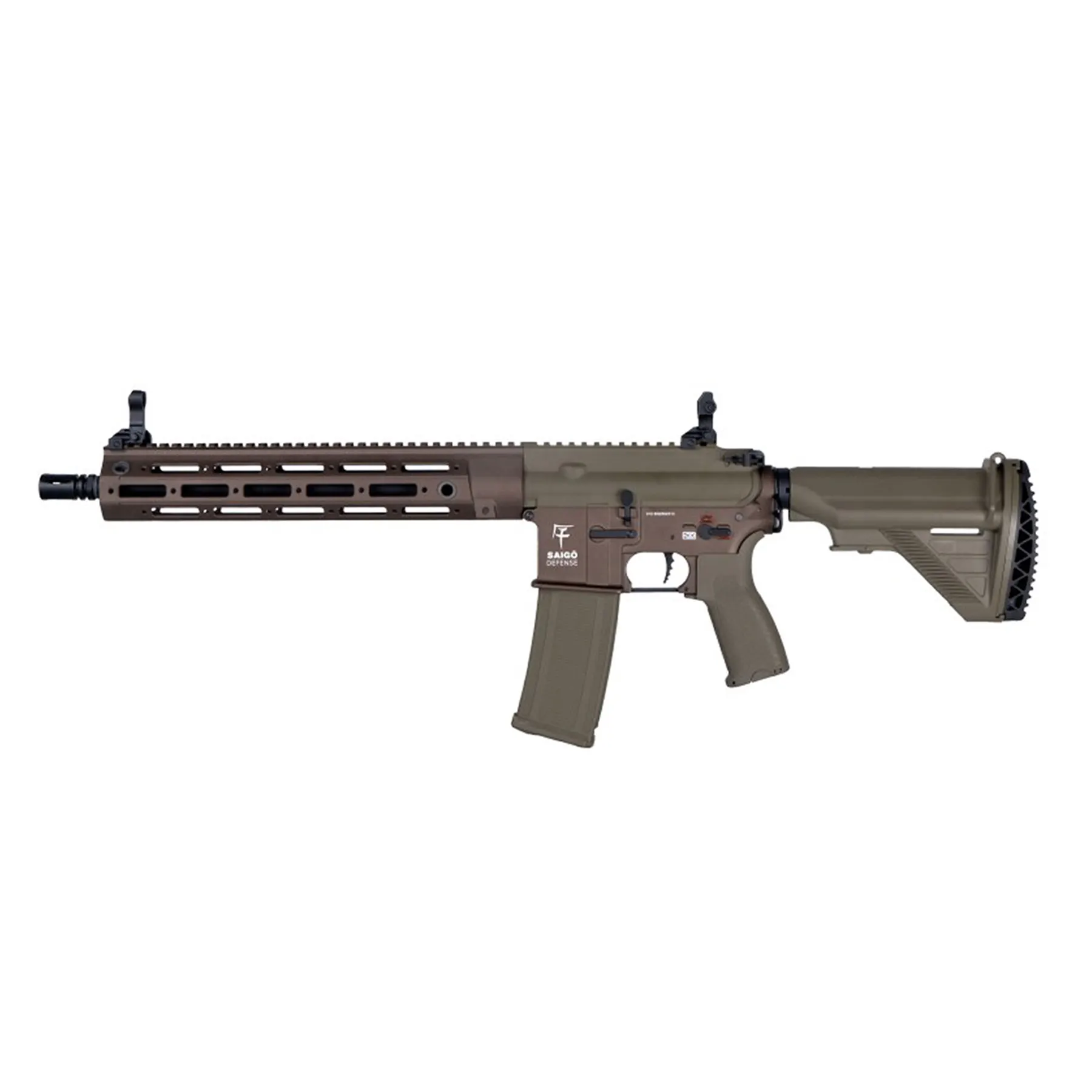 Saigo Defense Shogun ASTER MK2 (S)AEG, Tan