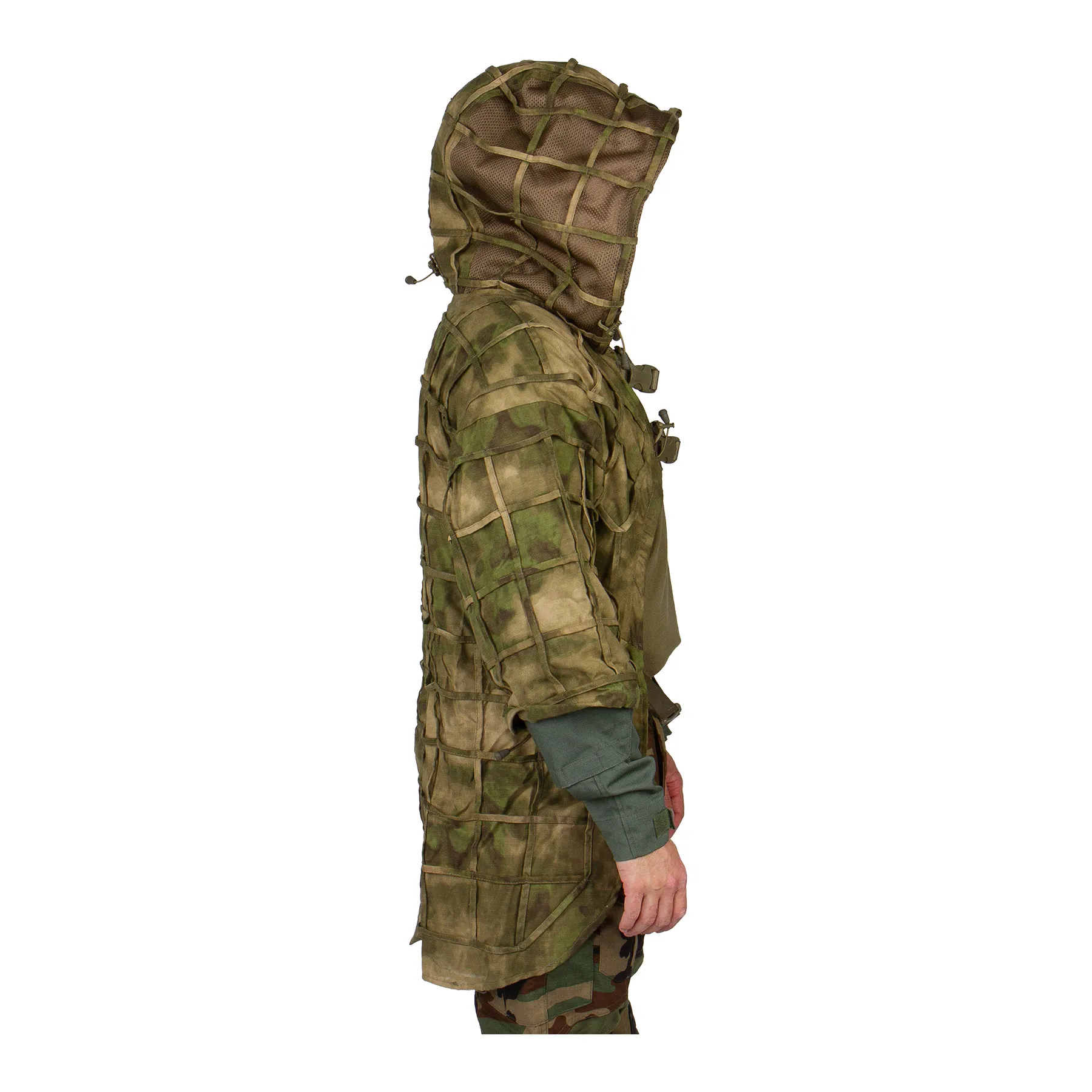 Invader Ghillie Base Plain, Everglade