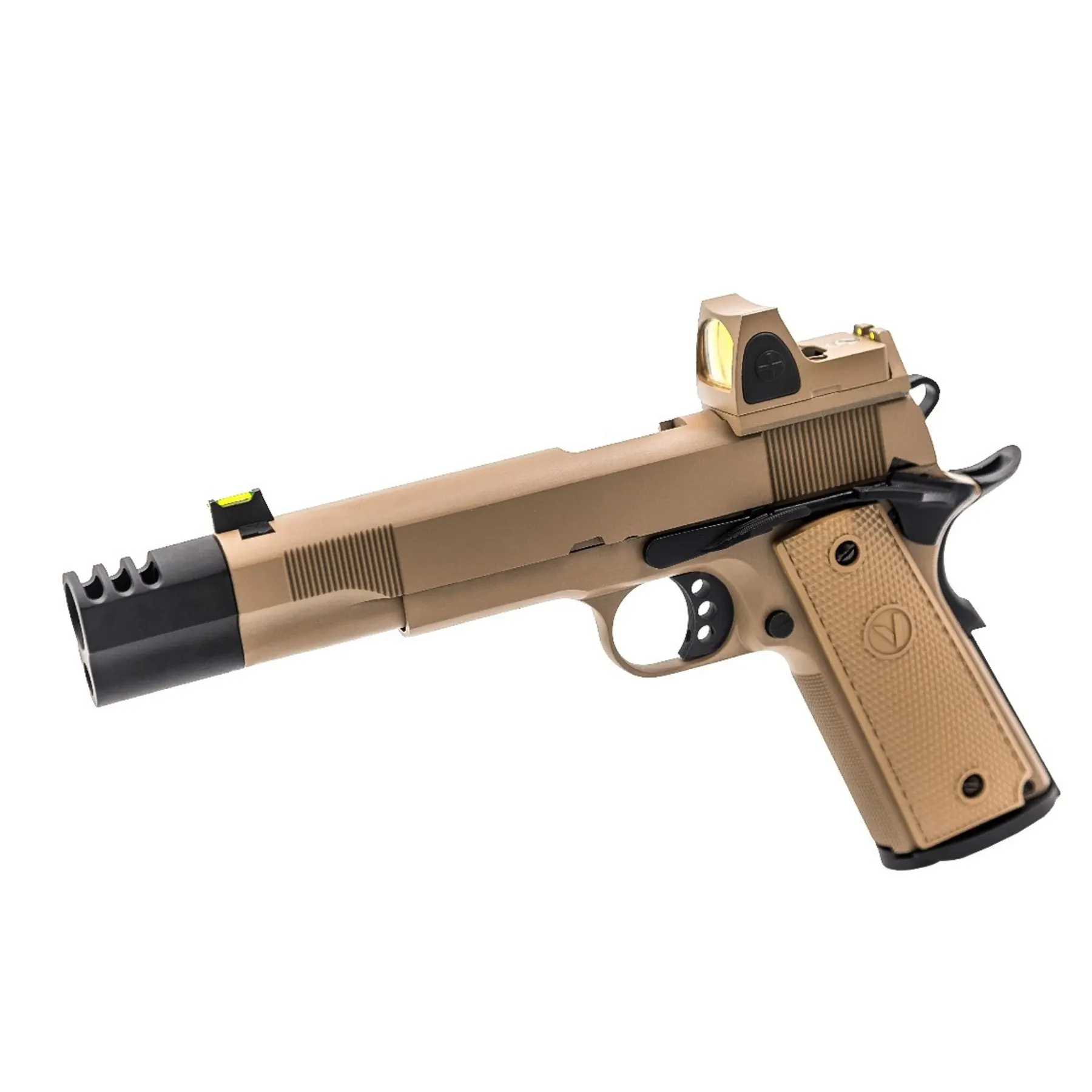 Vorsk VP-X RDS GBB Softair Pistole, Tan