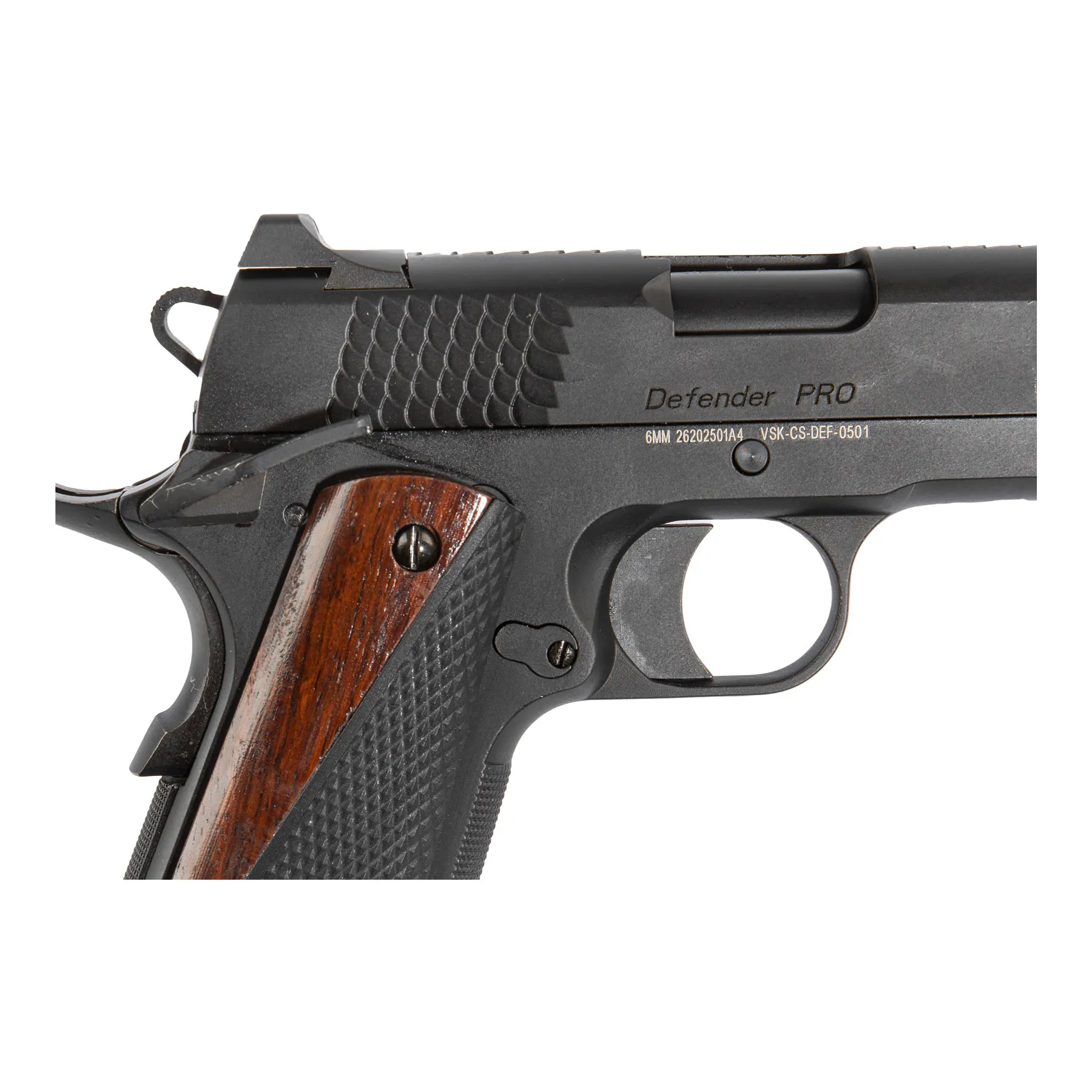 Vorsk CS Defender Pro MEU GBB, Dark Wood, Black