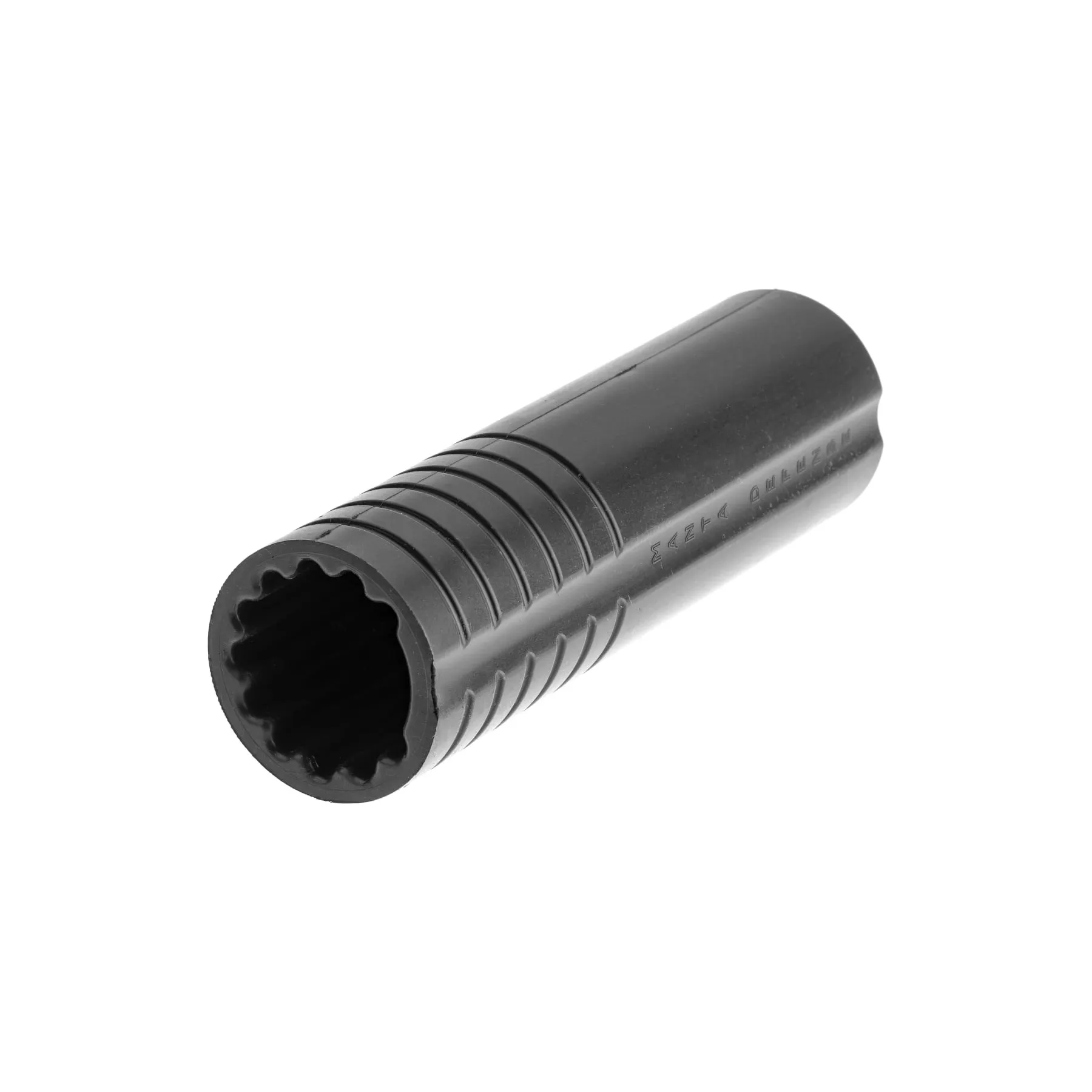 Manta 8 x 1.75" ID Large Smooth Suppressor Cover, Black