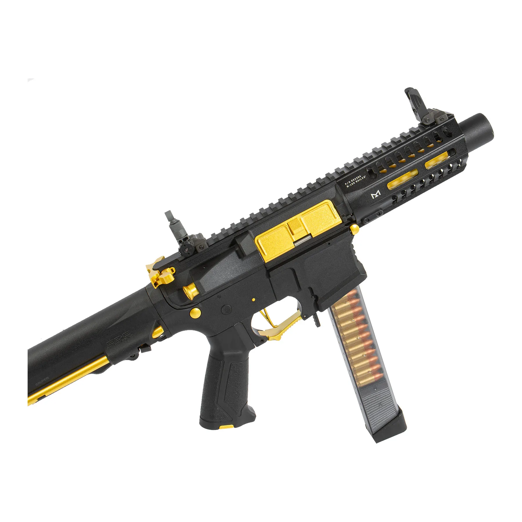 G&G ARP 9 Stealth (S)AEG, Gold
