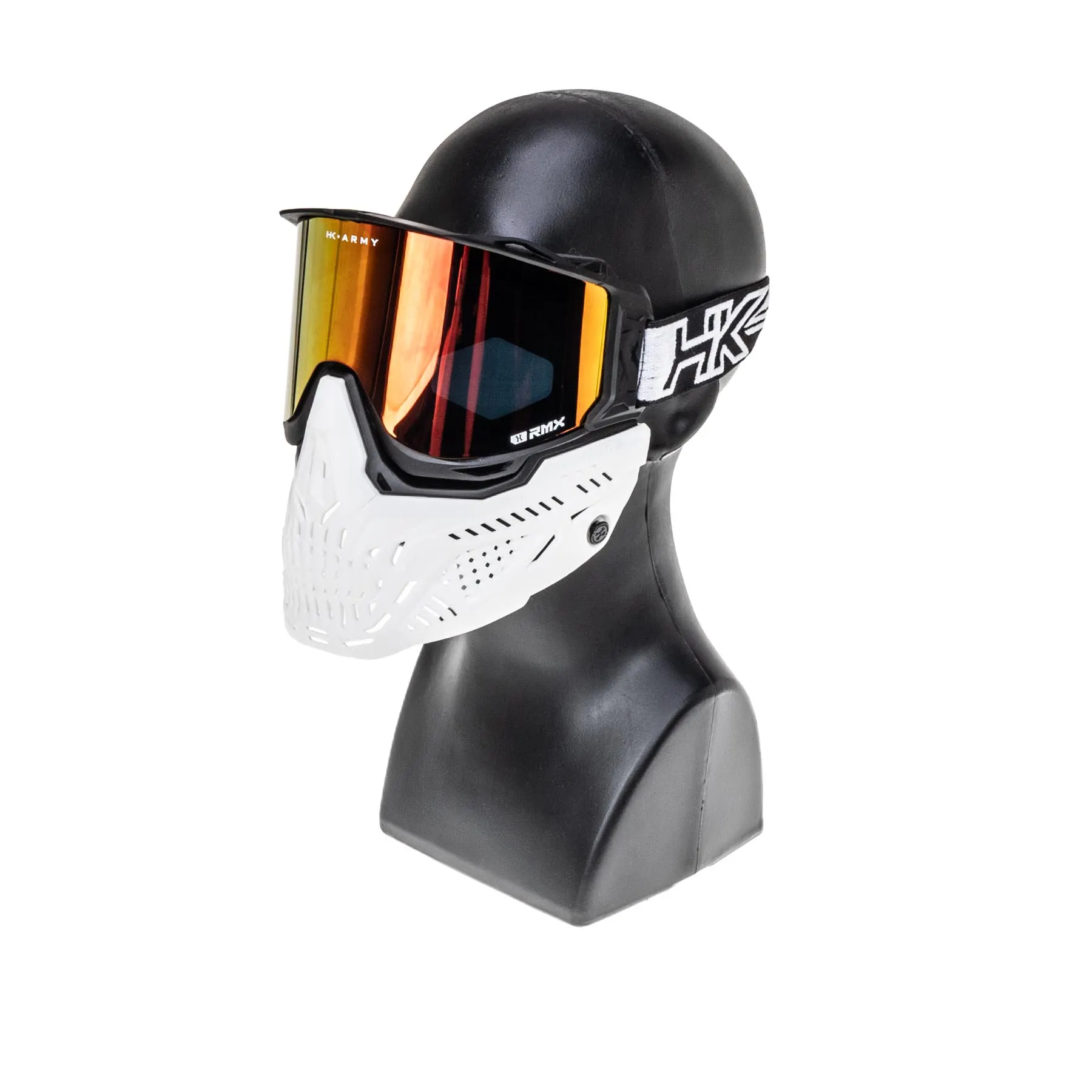 RMX GHOST Edition Goggle System, white fire #1