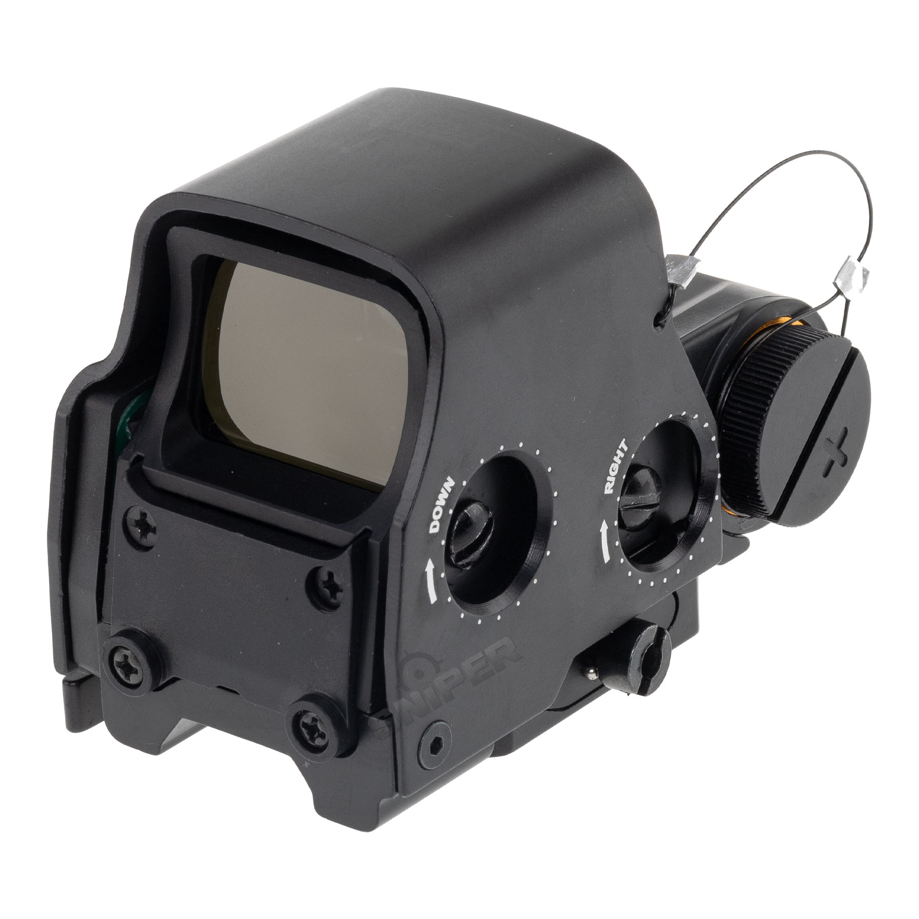 Reapo R558 Holo Red Dot Visier w/ 3x Magnifier, Black