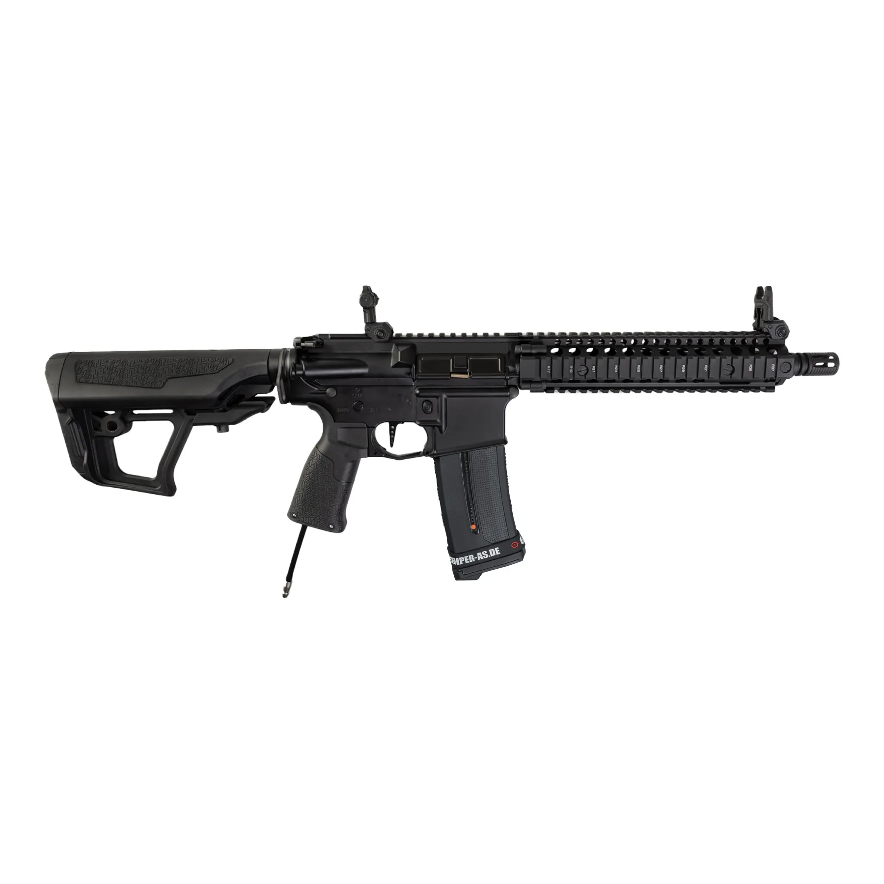SAC x Wolverine Daniel Defense MK18 Split HPA, Black SAC x Wolverine Daniel Defense MK18 Split HPA, Black