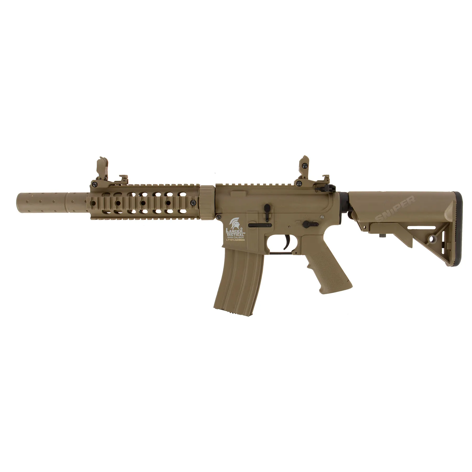 M4 SD ETU+Mosfet AEG < 0,5 Joule, Tan M4 SD ETU+Mosfet AEG < 0,5 Joule, Tan