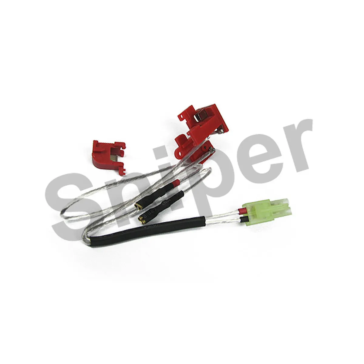 Silver Cords & Switches Set for Ver.2 Gearbox (Rea Silver Cords & Switches Set for Ver.2 Gearbox (Rea