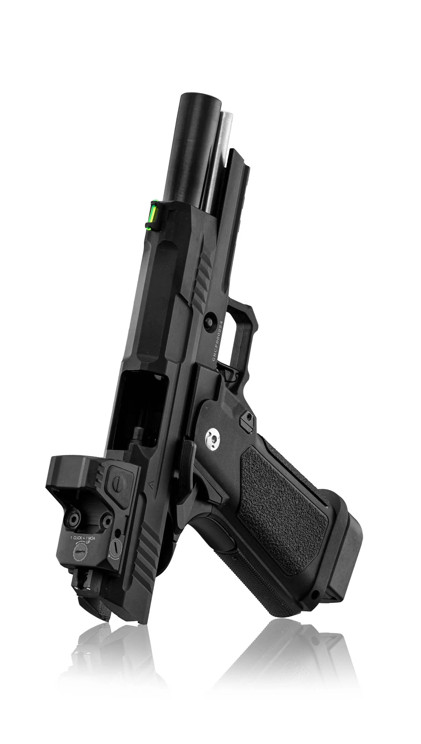 Arcturus Vanguard 4.3 Hi-Capa Optics Ready GBB Pistole, Black