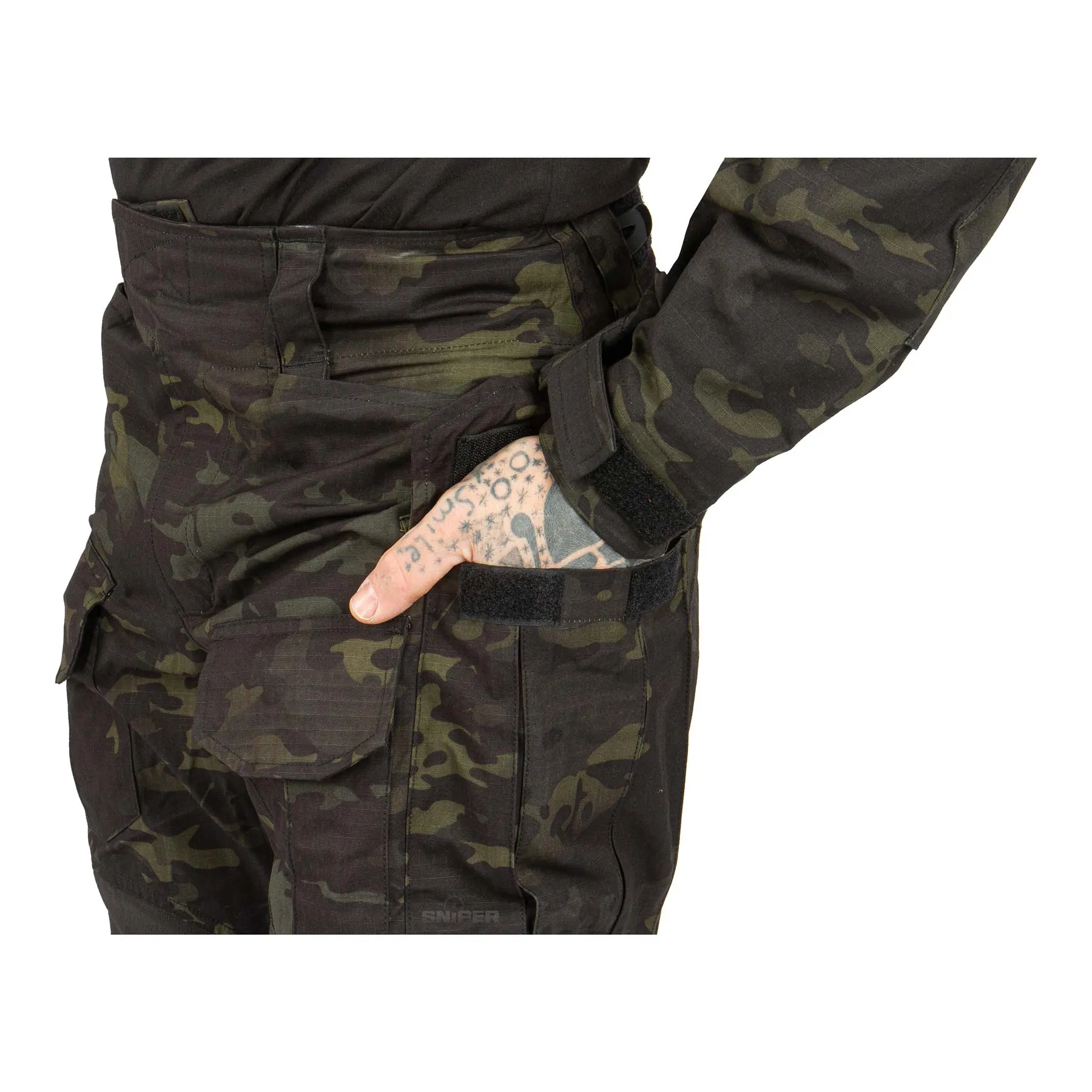 Emerson EM3 Tactical Pants, Multicam Black