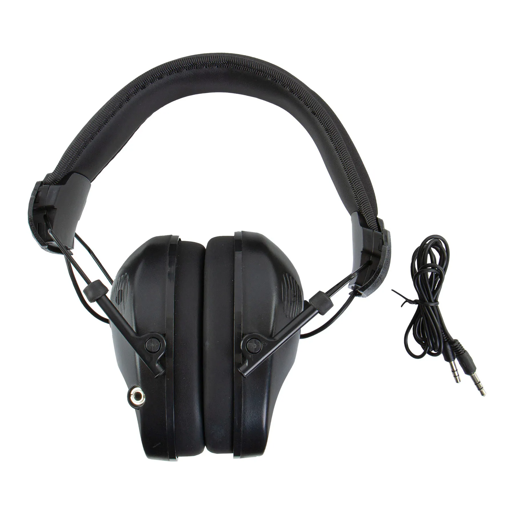 Electronic Noise Canceling Headphones, Black