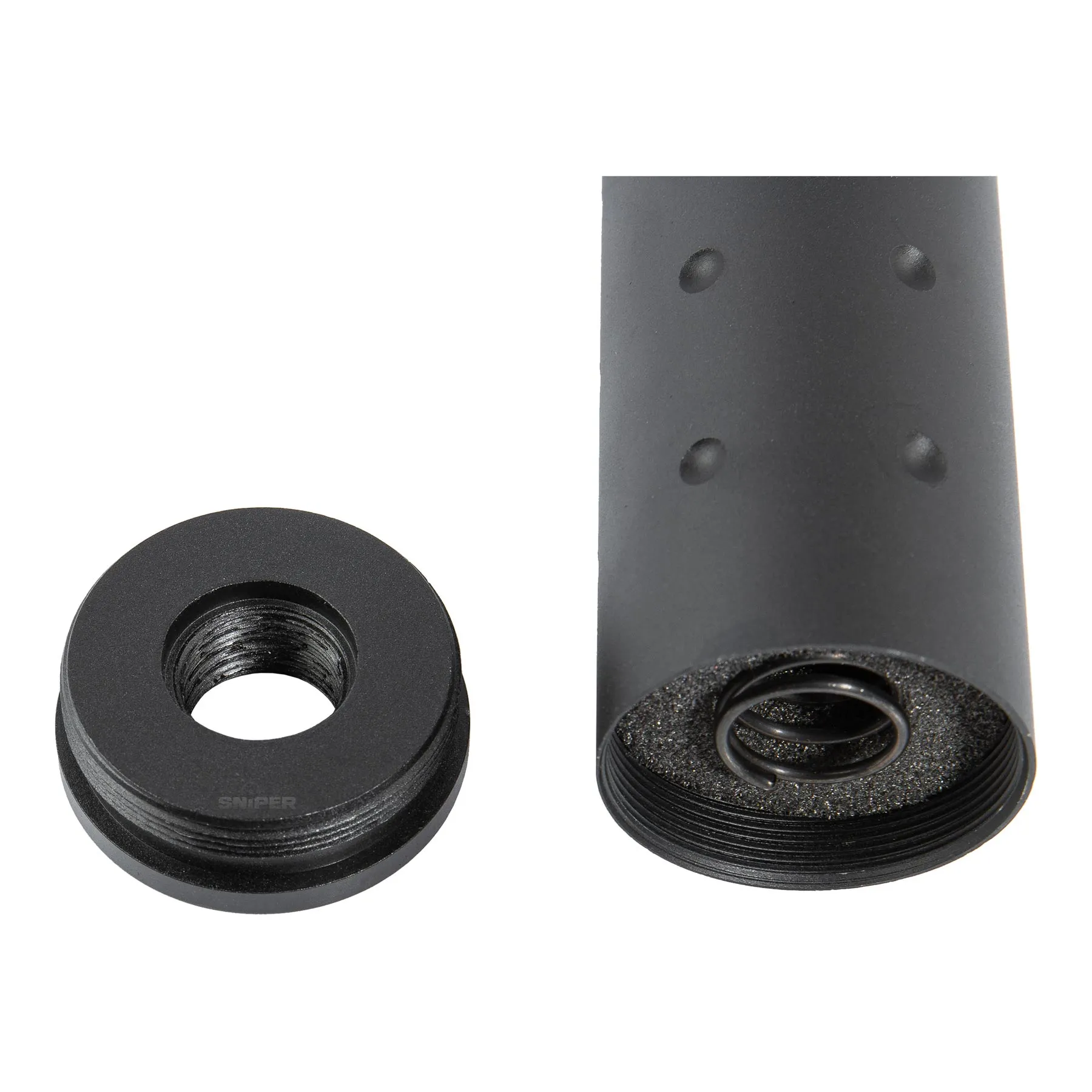 107mm Navy Silencer, Black