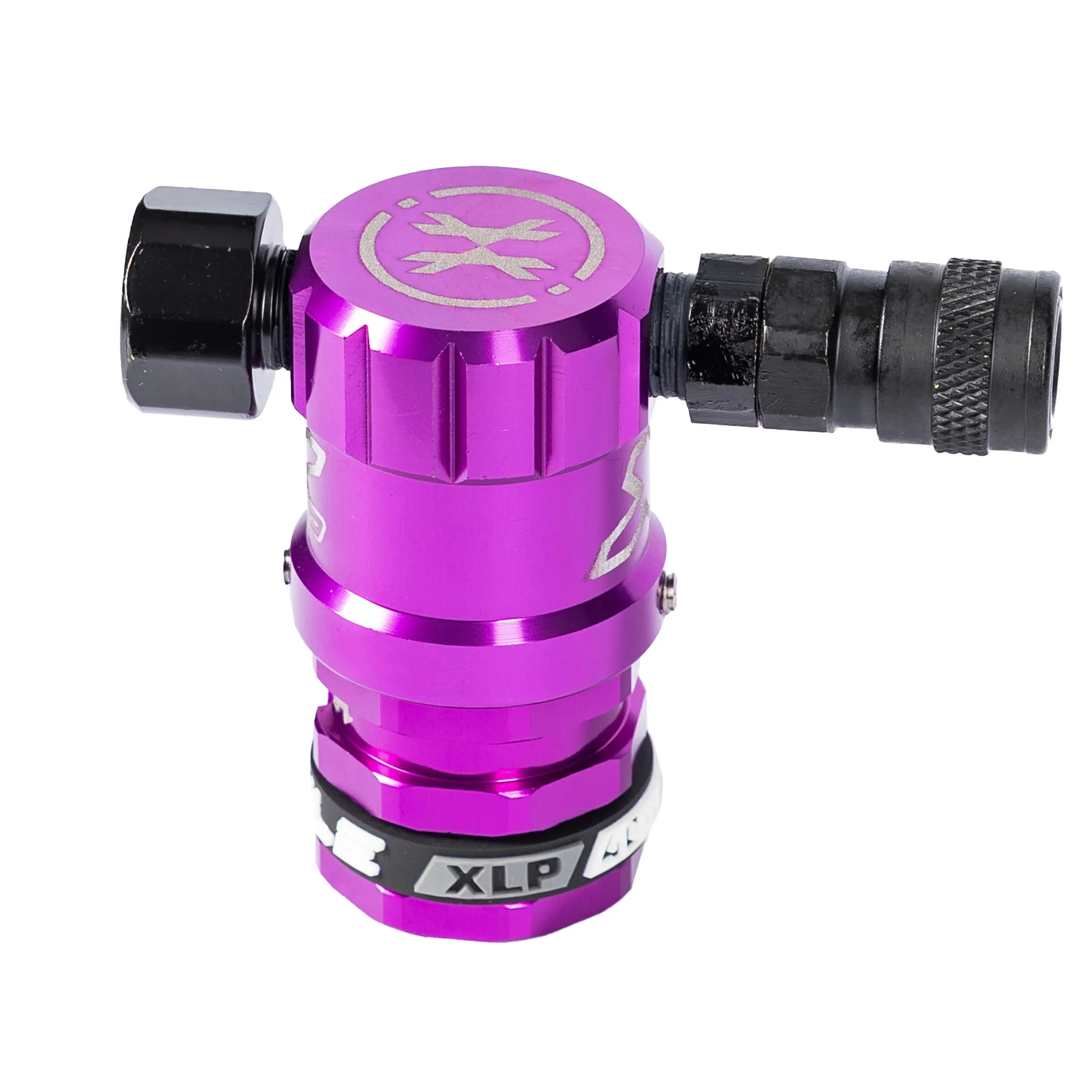 Hostile LXP Regulator Side Port, Purple Hostile LXP Regulator Side Port, Purple
