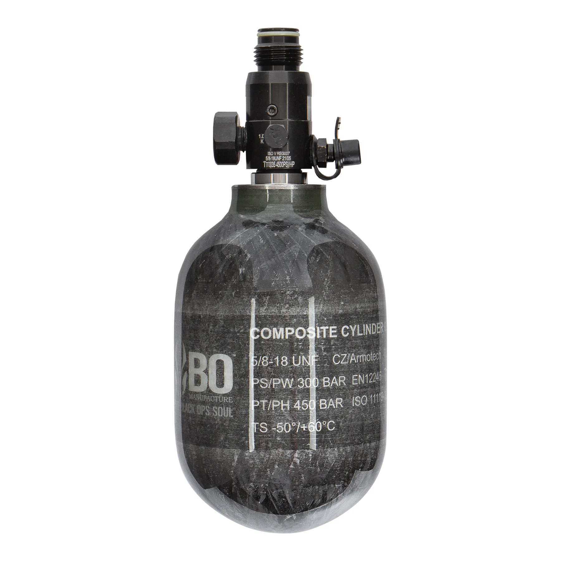 BO HPA 0,5L Tank w/ 4500PSI Regulator BO HPA 0,5L Tank w/ 4500PSI Regulator